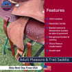 Western Pleasure & Trail Saddle – Basket Weave Tooling, Comfortable & Versatile Ride