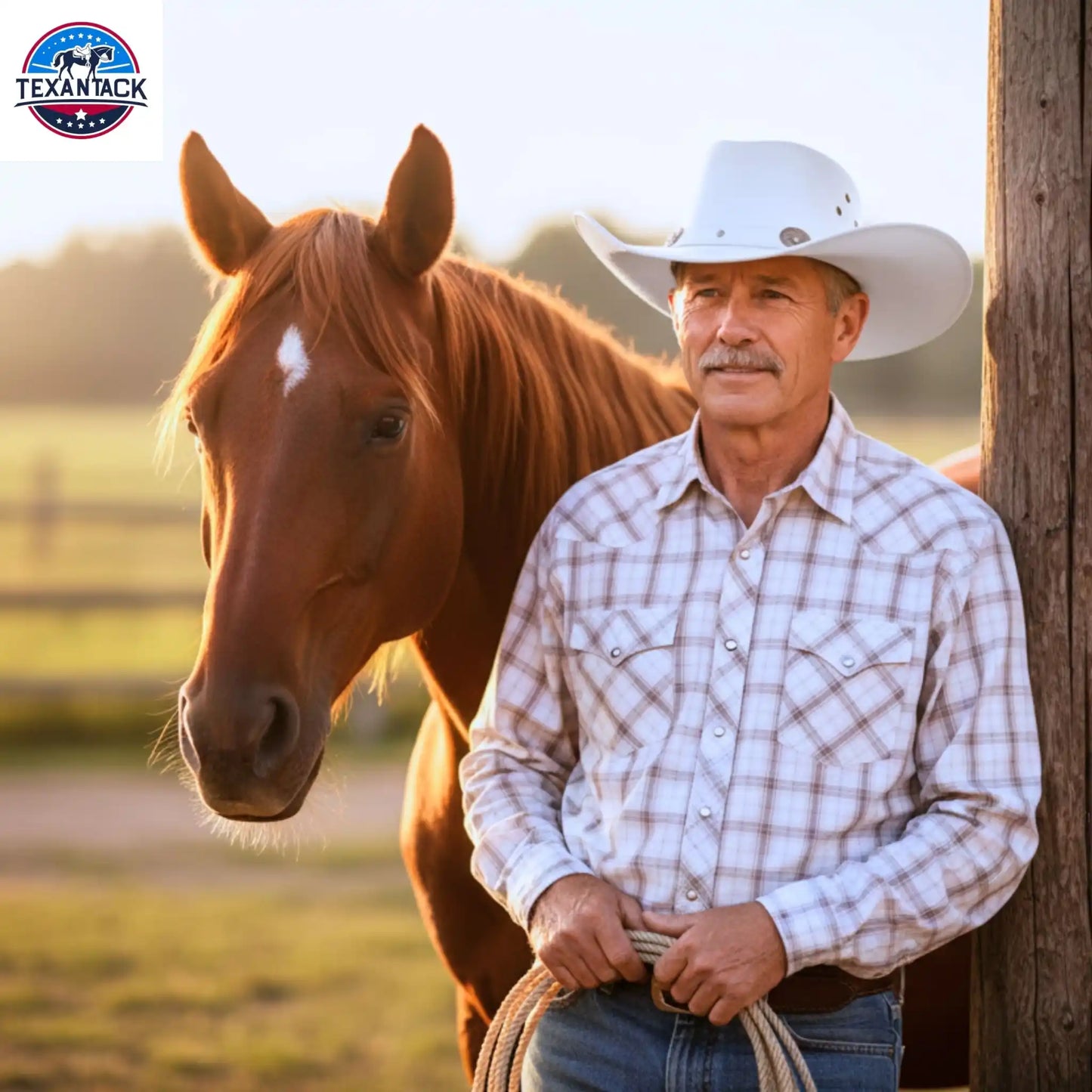 Classic Western Cowboy Hat – Real Cowhide Leather, Unisex, Wide Brim TEXANTACK
