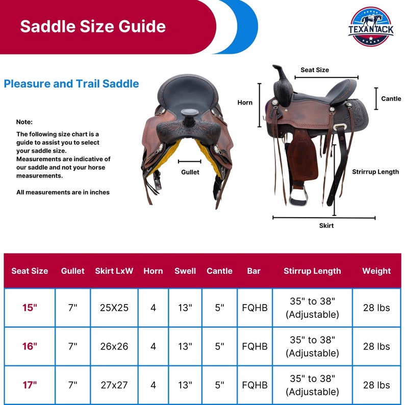 Western Pleasure/Trail Saddle - Dark Brown/Black Leather, Silver Conchos