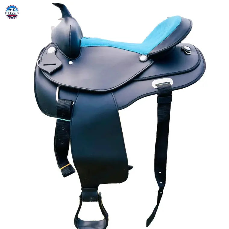 Durable Resistance Western Trail Horse Synthetic Saddle TEXANTACK
