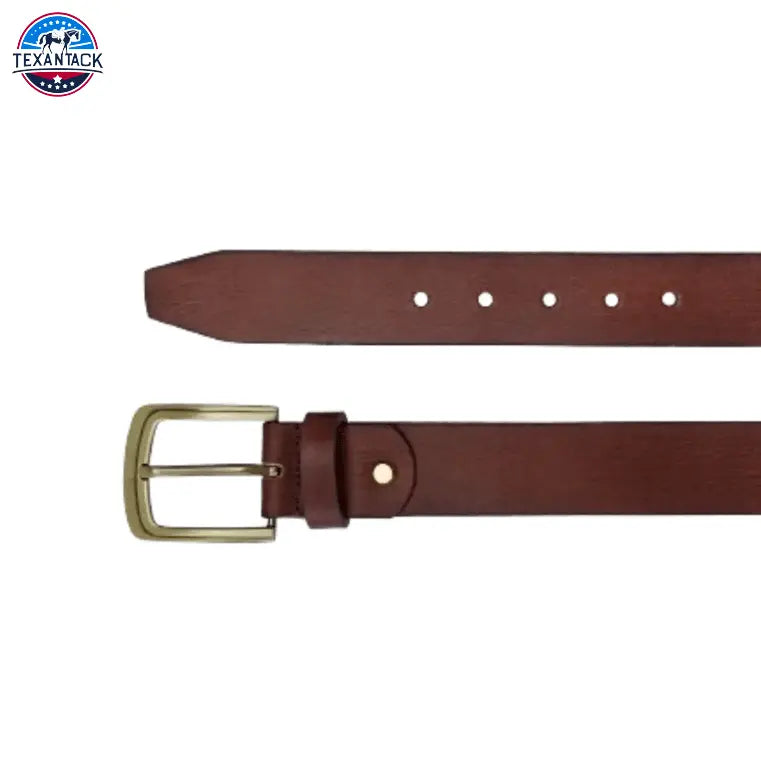 Classic Men's Full Grain Leather Belt: 1.5-inch Wide Strap by Resistance - TEXANTACK