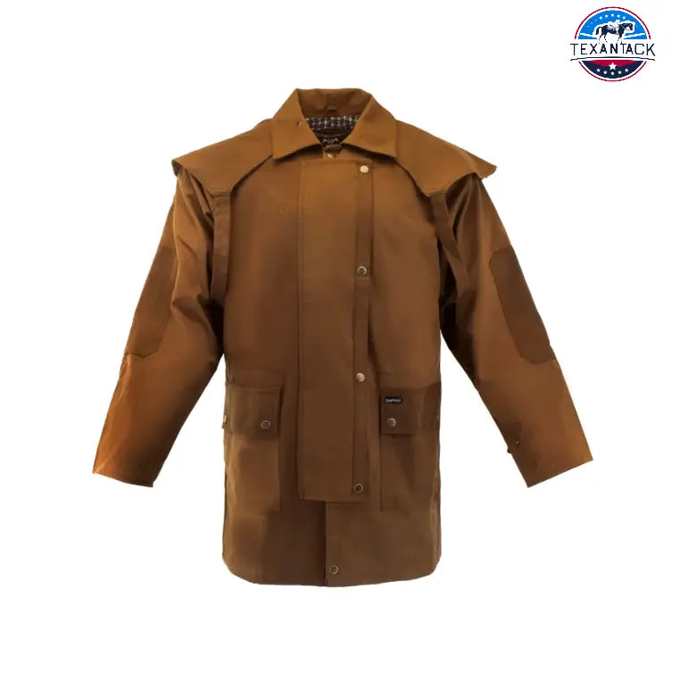 Resistance Western Short Oilskin Cotton Duster Jacket TEXANTACK