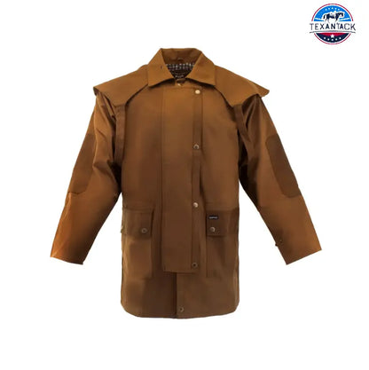 Resistance Western Short Oilskin Cotton Duster Jacket TEXANTACK