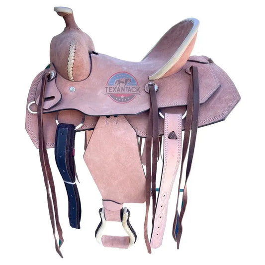 Western Leather Youth Child Horse Pony Kid Ranch Saddle TEXANTACK