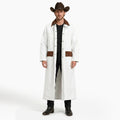 RESISTANCE Western Long Old Cowboy Canvas Jacket - Range wear Canvas Duster Coat TEXANTACK