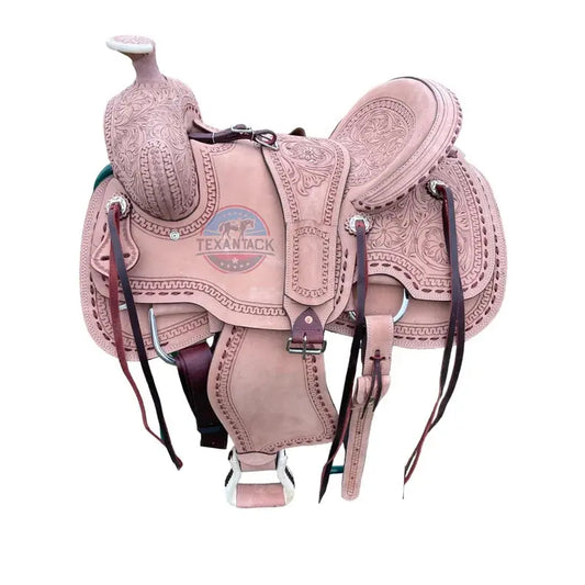 Western Horse Adult Ranch Saddle with Free Matching Girth TEXANTACK