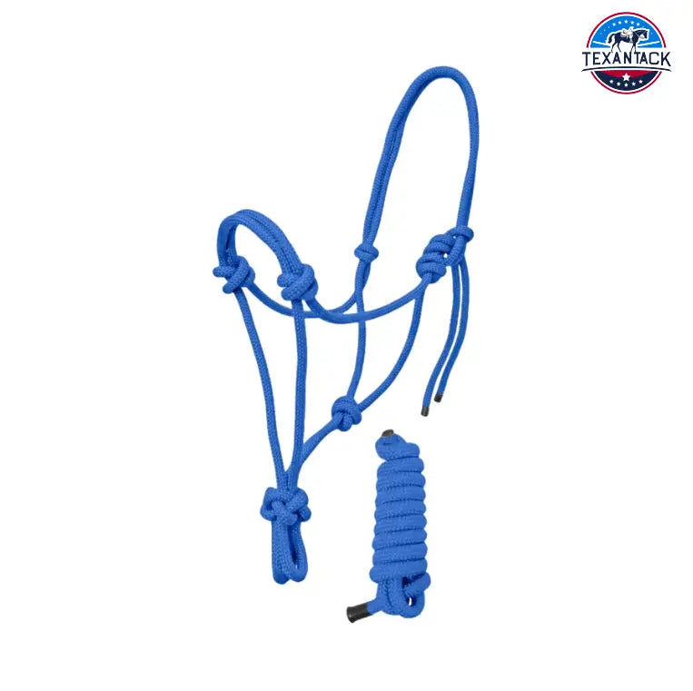 Nylon Adjustable Rope Halter with 6Ft Lead: The Ultimate Choice for Durability and Control TEXANTACK