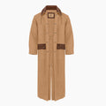 RESISTANCE Western Long Old Cowboy Canvas Jacket - Range wear Canvas Duster Coat TEXANTACK