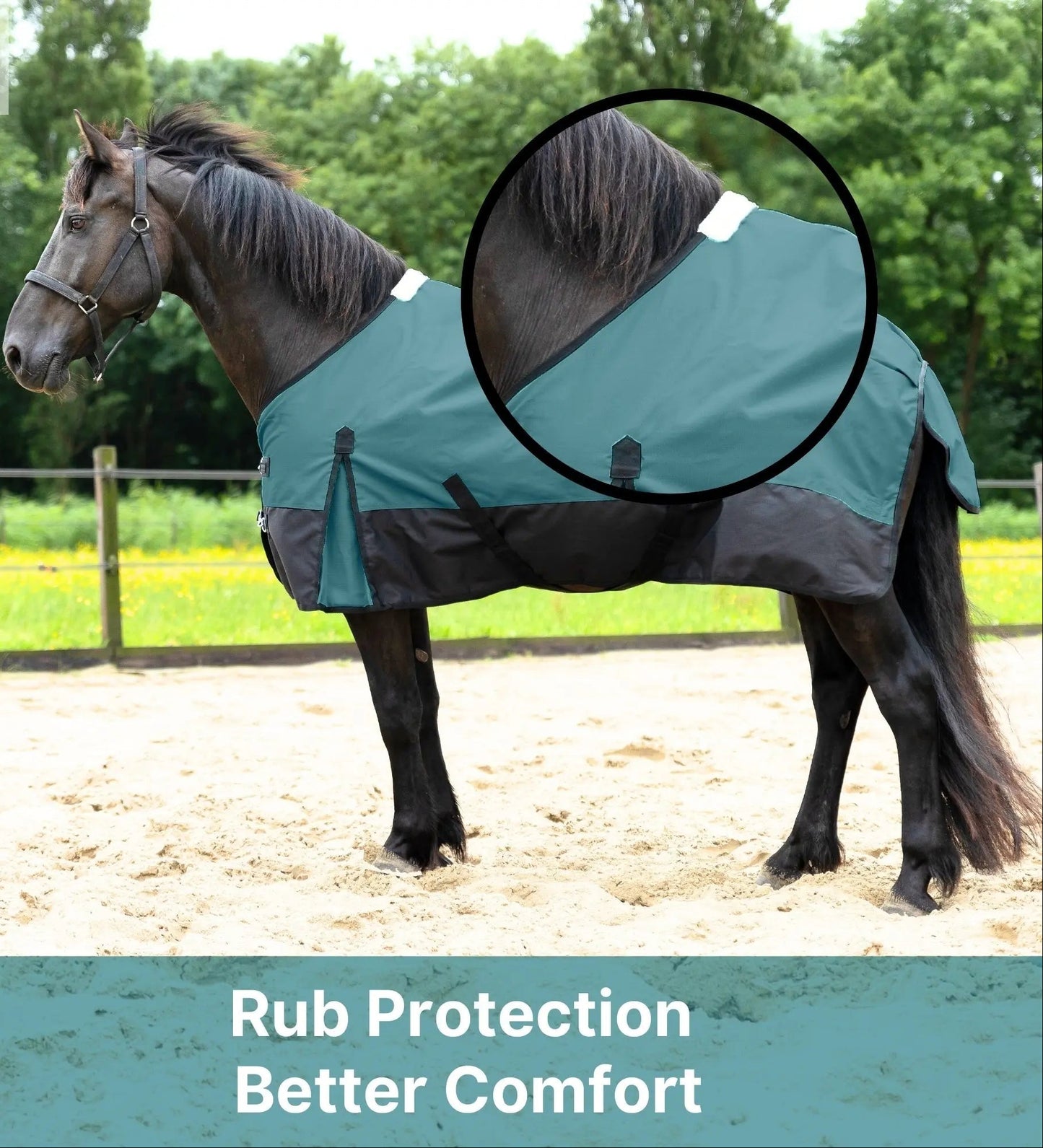 600 Denier Lightweight Waterproof & Breathable Horse Rain Sheet NewEngland Tack