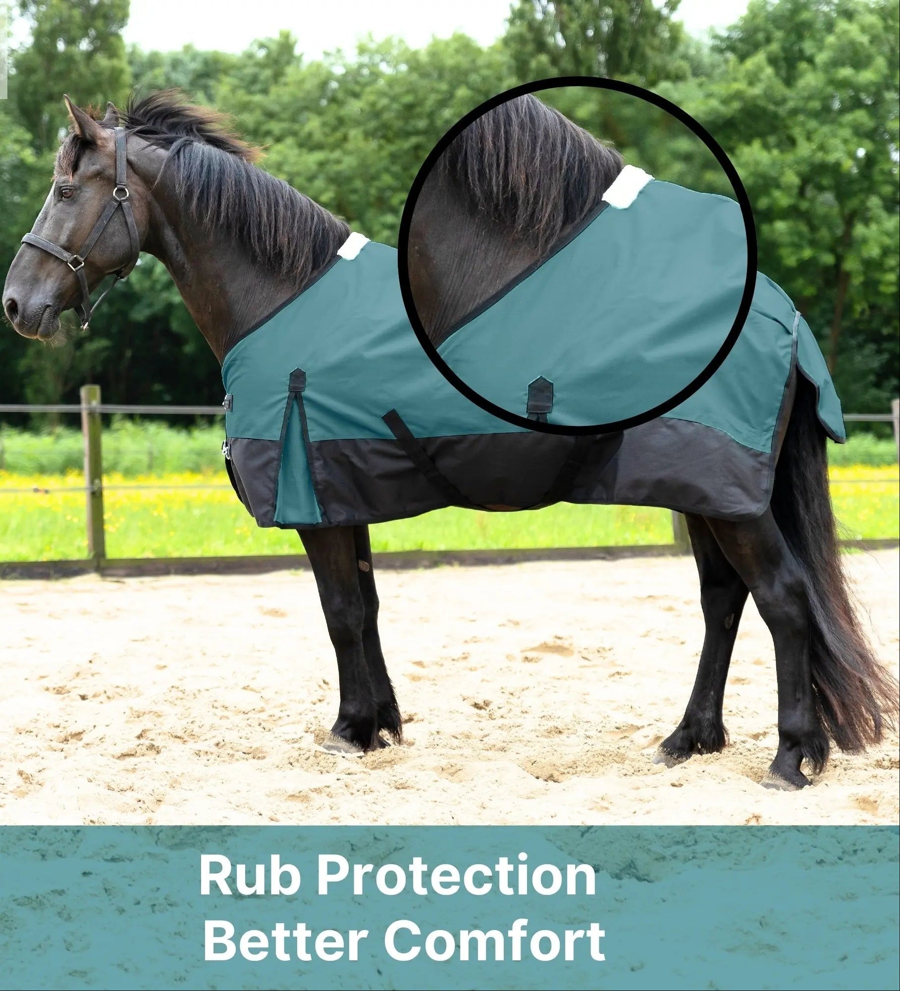 600 Denier Lightweight Waterproof & Breathable Horse Rain Sheet NewEngland Tack