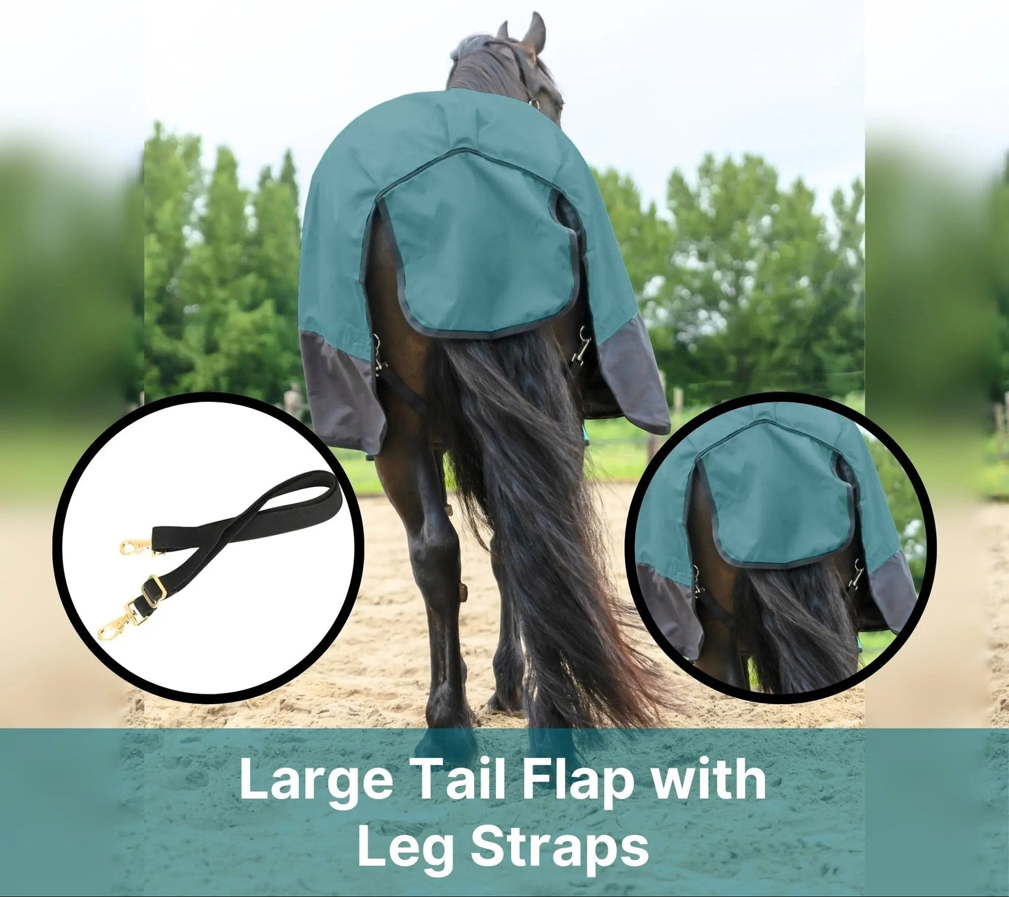 600 Denier Lightweight Waterproof & Breathable Horse Rain Sheet NewEngland Tack