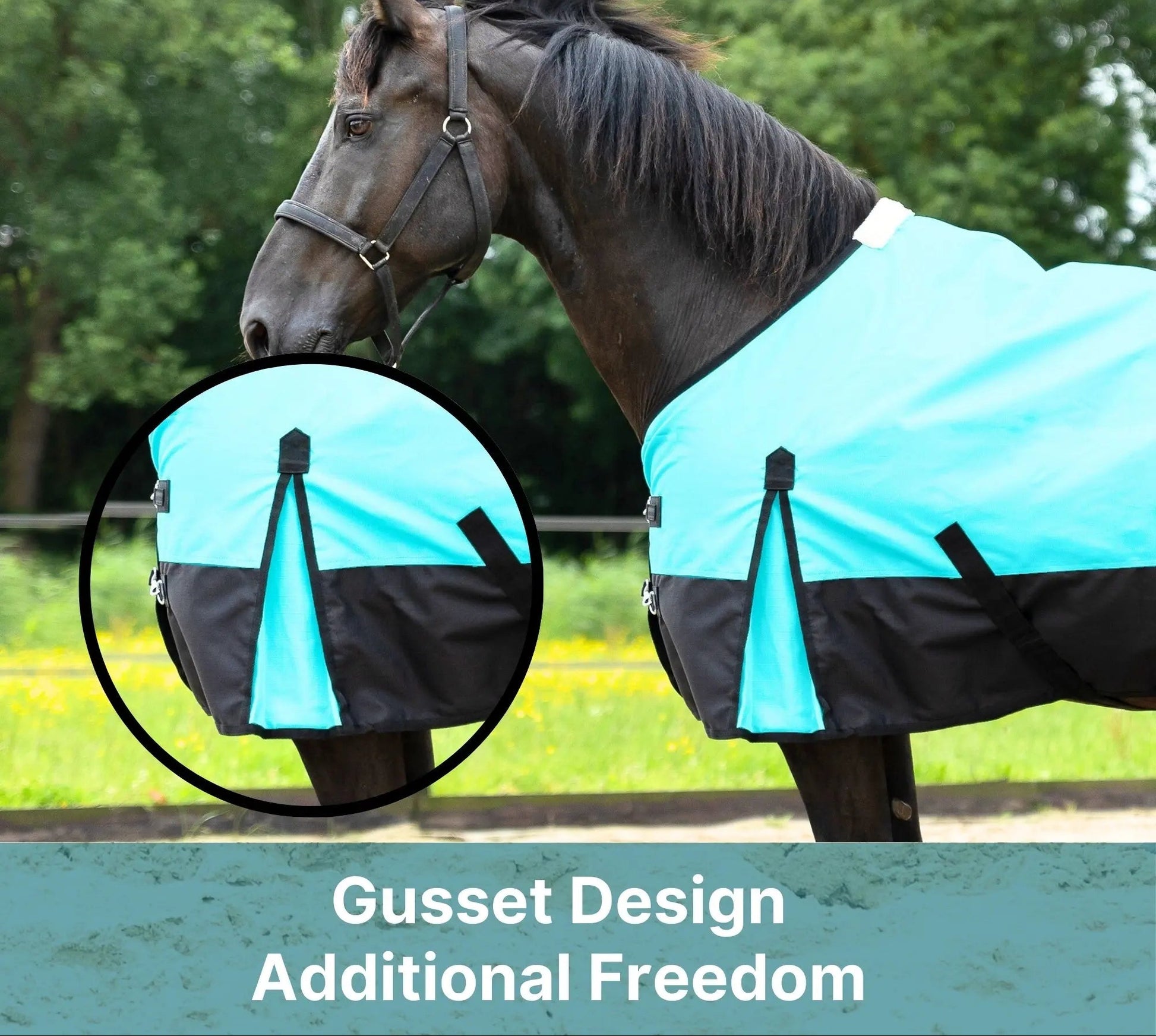 600 Denier Lightweight Waterproof & Breathable Horse Rain Sheet NewEngland Tack