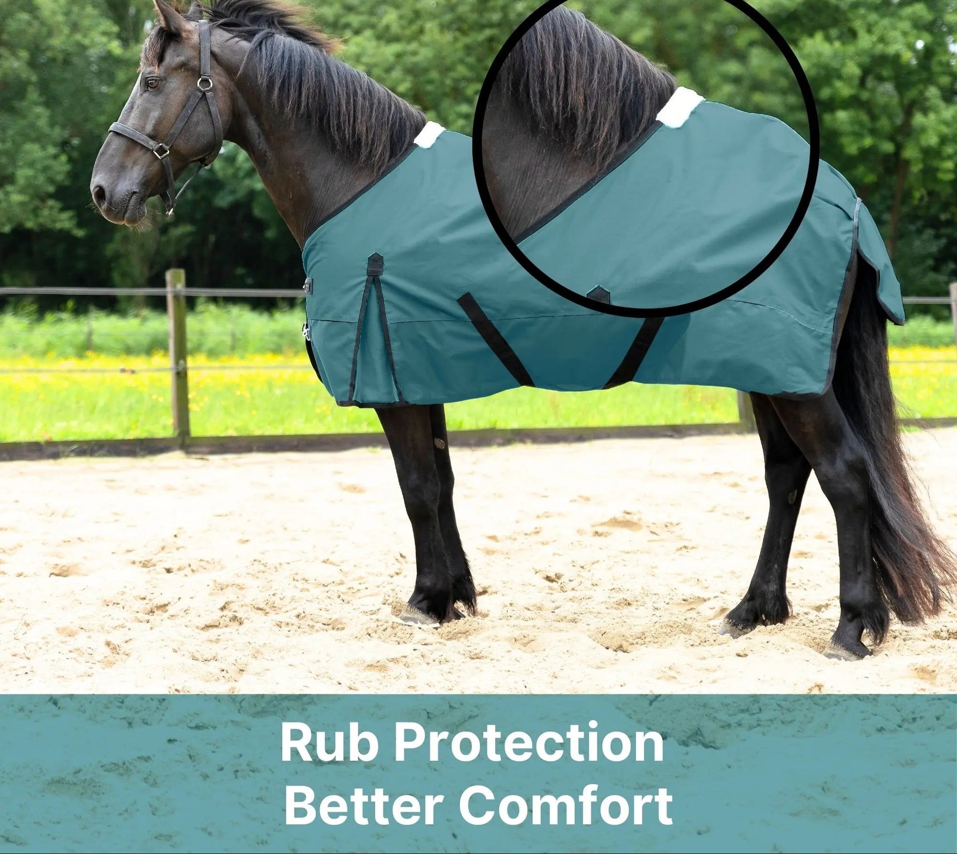 600 Denier Lightweight Waterproof & Breathable Horse Rain Sheet NewEngland Tack