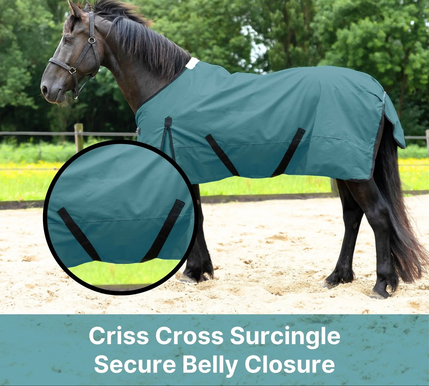 600 Denier Lightweight Waterproof & Breathable Horse Rain Sheet NewEngland Tack