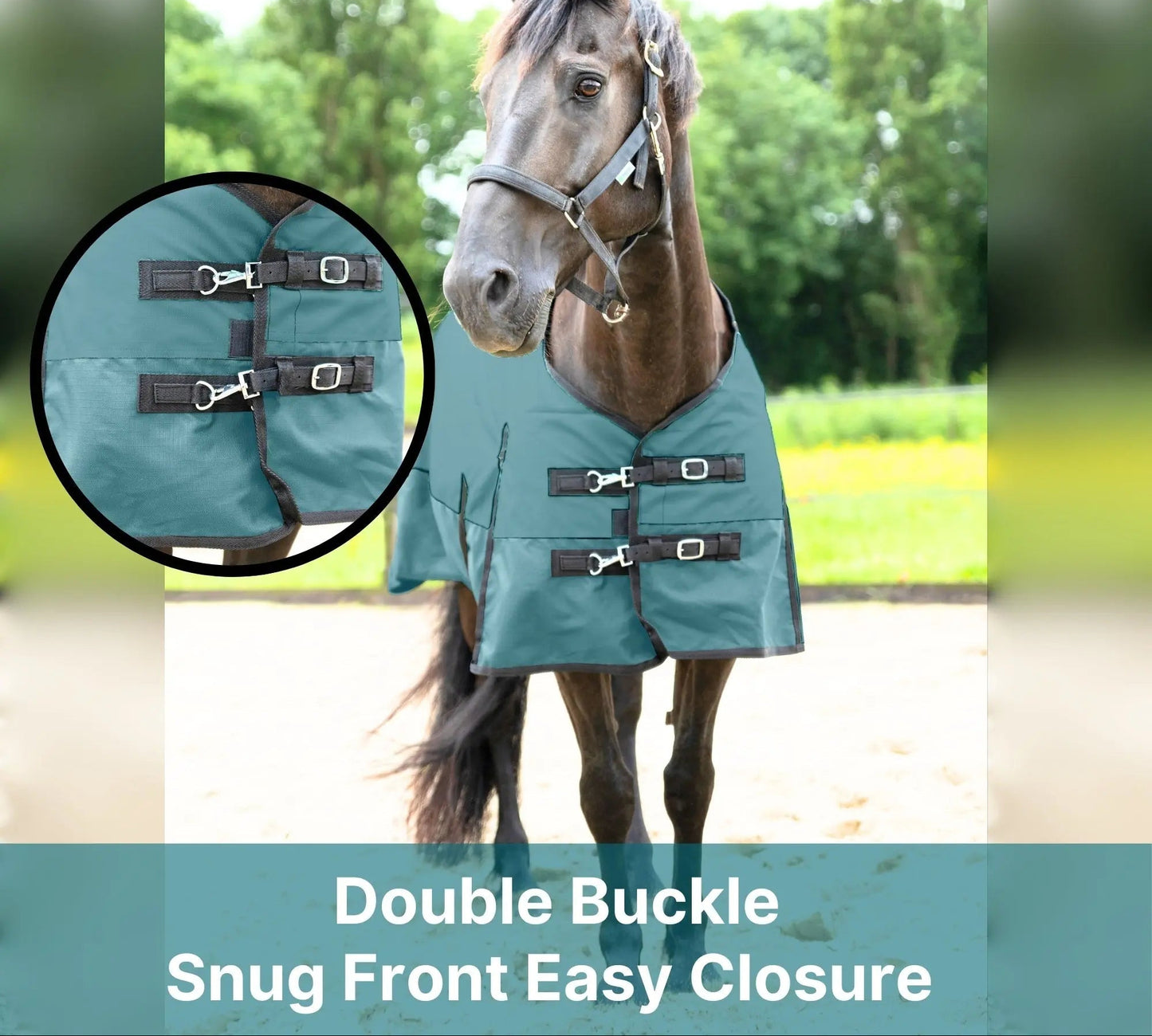 600 Denier Lightweight Waterproof & Breathable Horse Rain Sheet NewEngland Tack