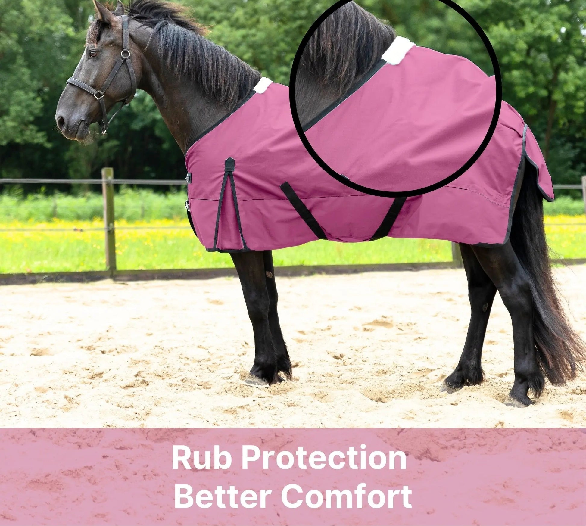 600 Denier Lightweight Waterproof & Breathable Horse Rain Sheet NewEngland Tack