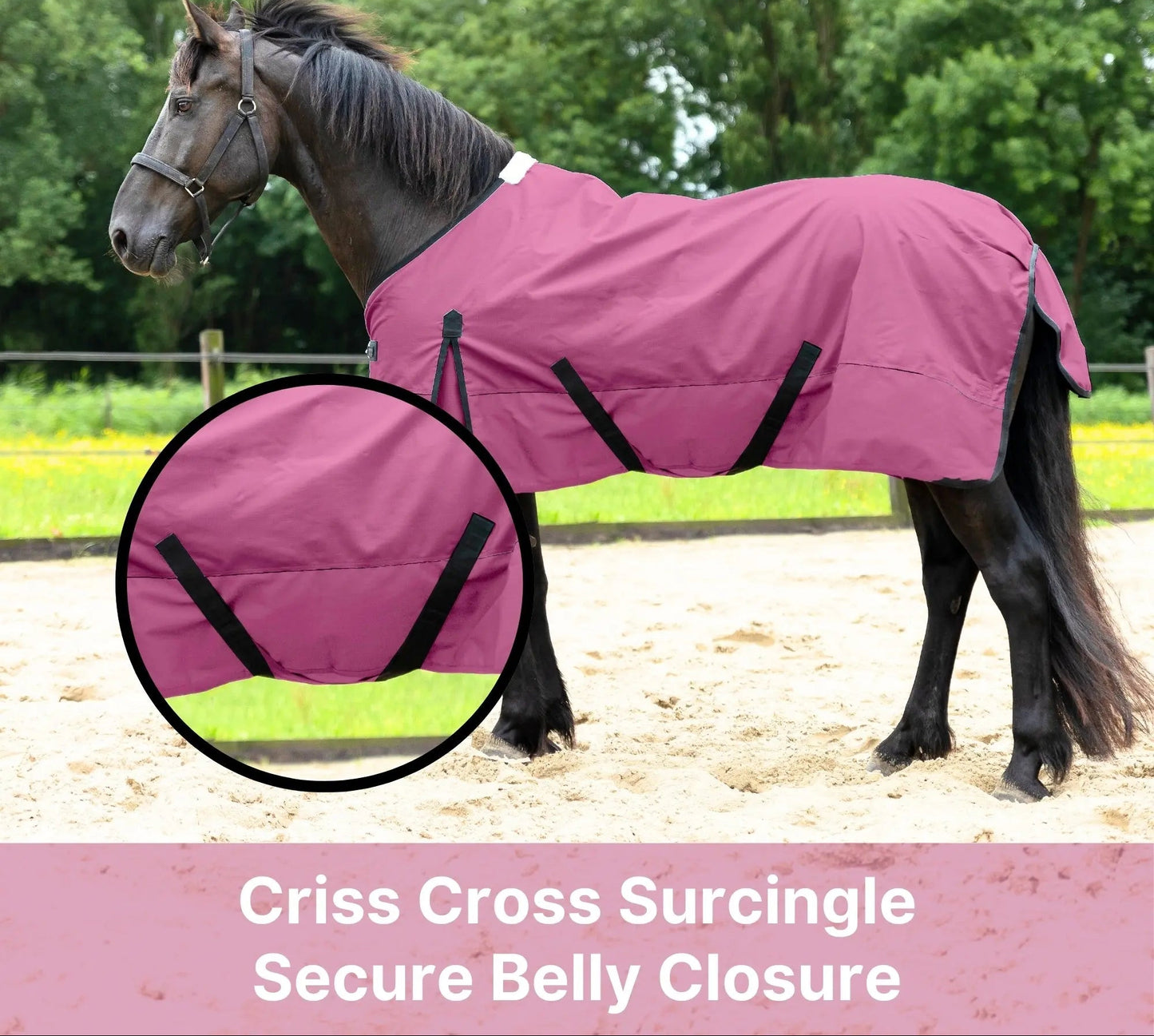 600 Denier Lightweight Waterproof & Breathable Horse Rain Sheet NewEngland Tack