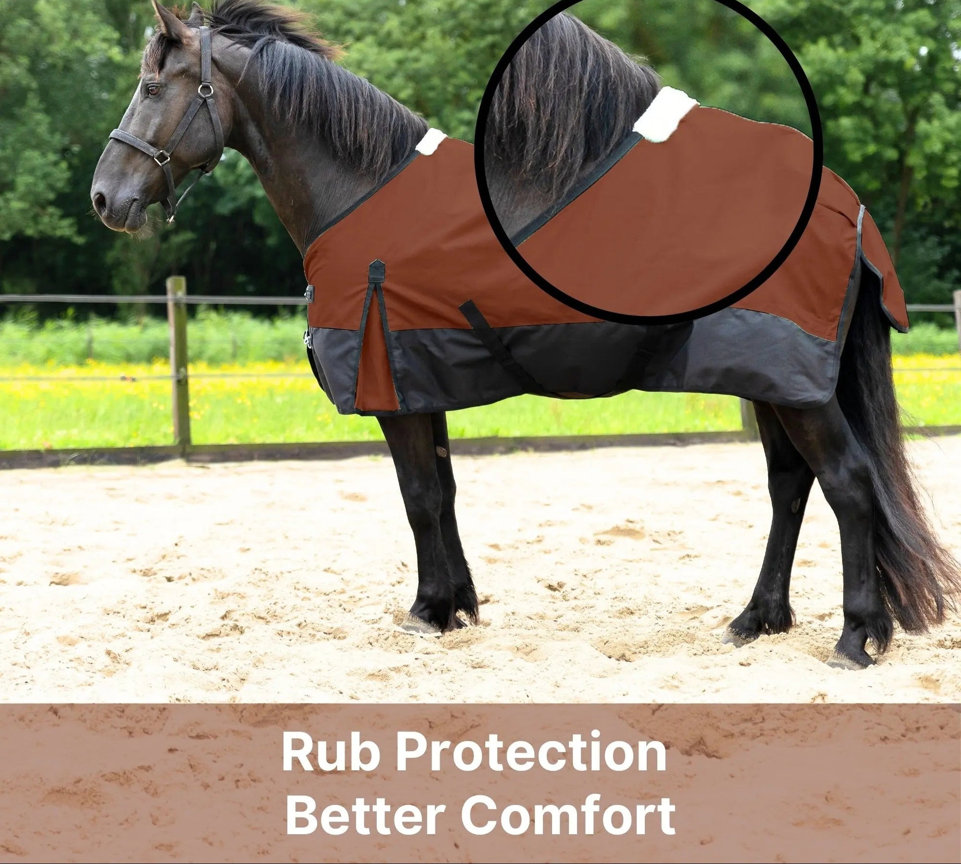 600 Denier Lightweight Waterproof & Breathable Horse Rain Sheet NewEngland Tack