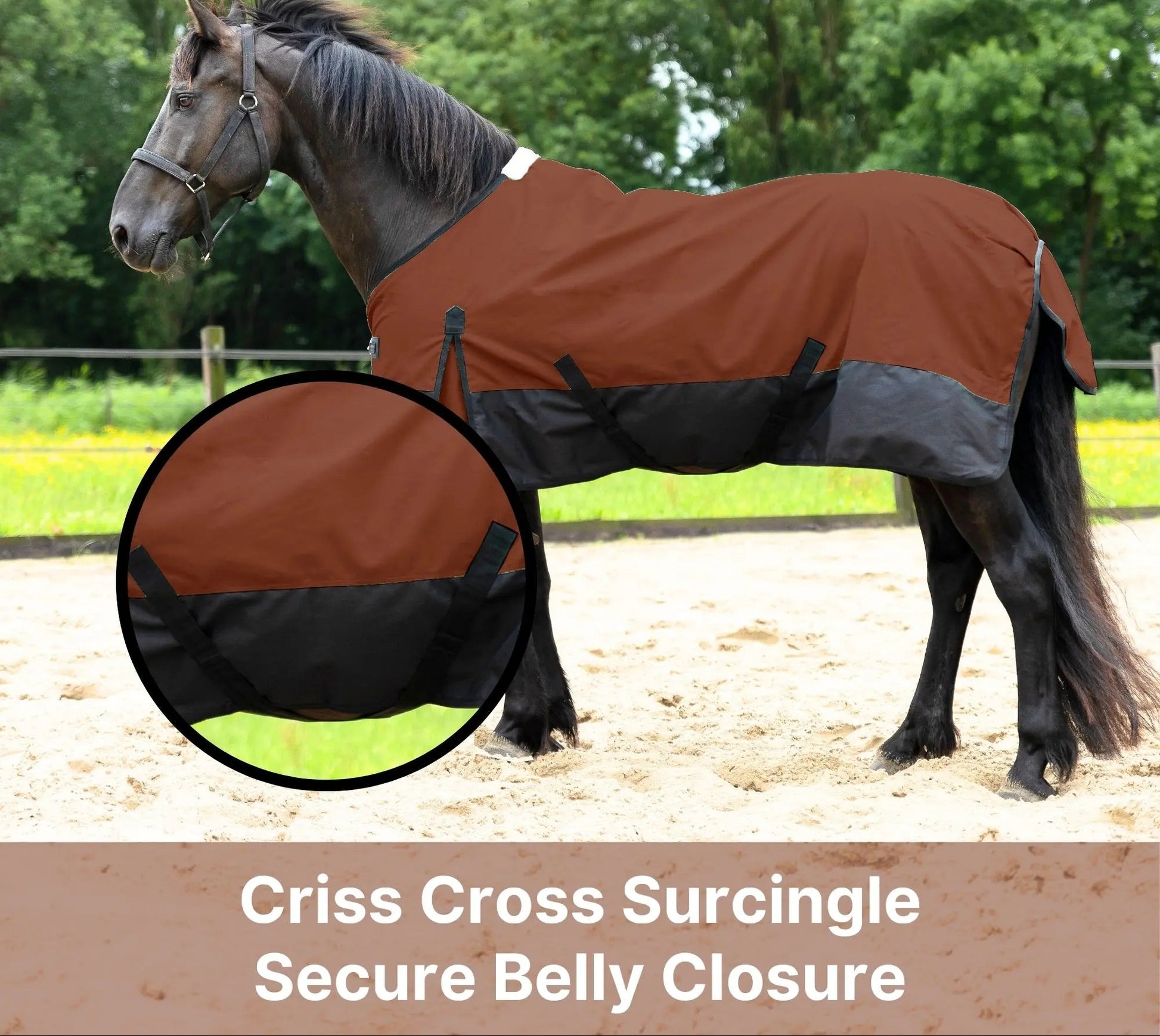 600 Denier Lightweight Waterproof & Breathable Horse Rain Sheet NewEngland Tack