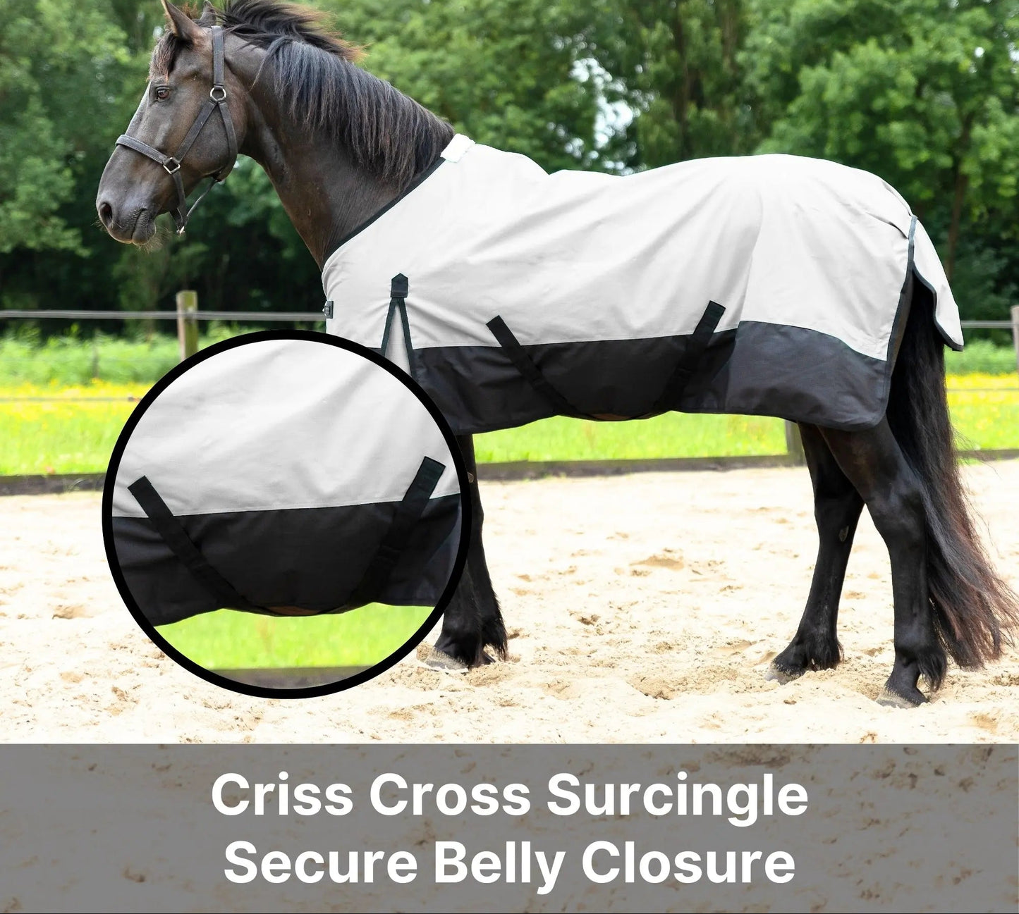 600 Denier Lightweight Waterproof & Breathable Horse Rain Sheet NewEngland Tack
