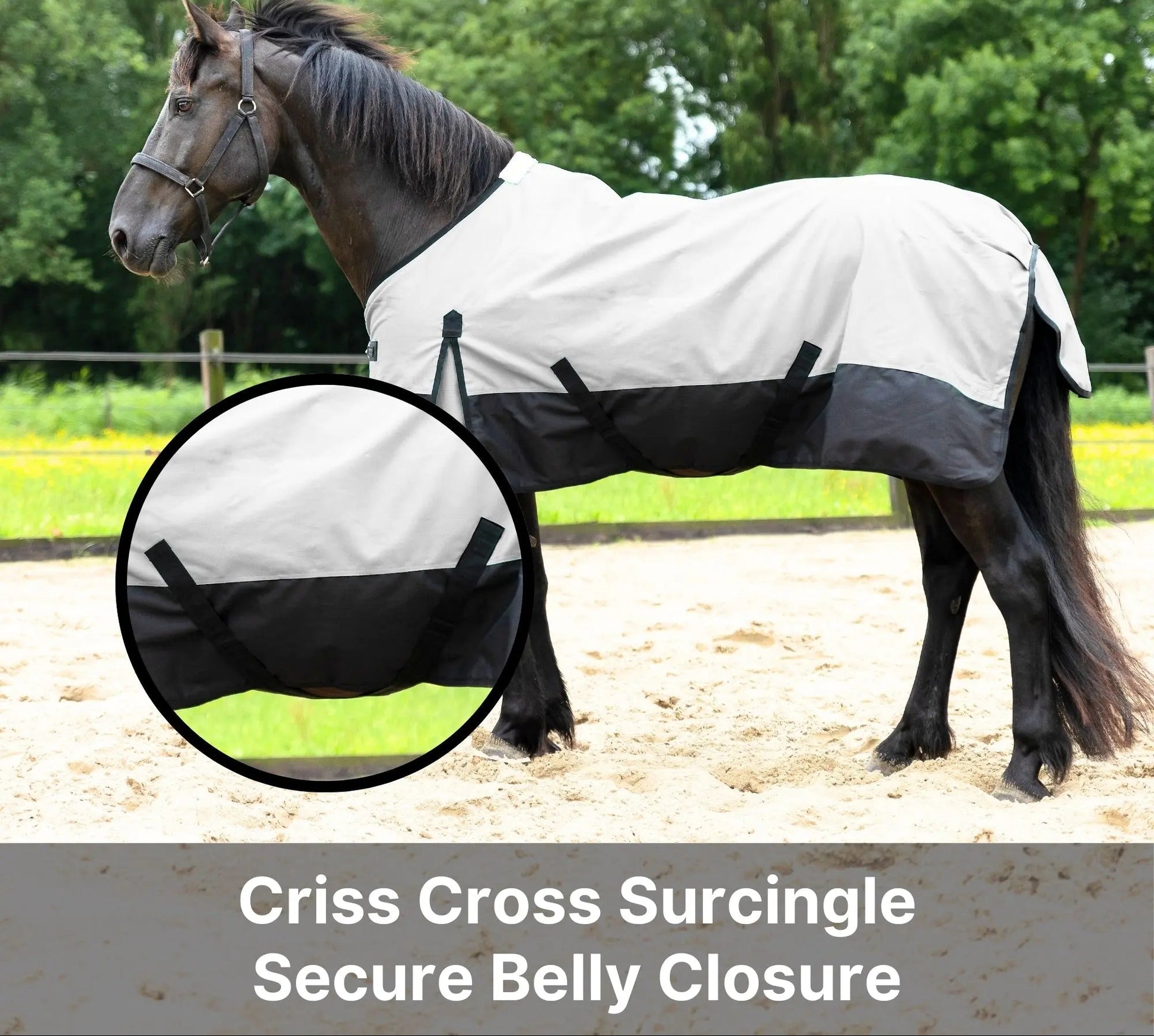 600 Denier Lightweight Waterproof & Breathable Horse Rain Sheet NewEngland Tack