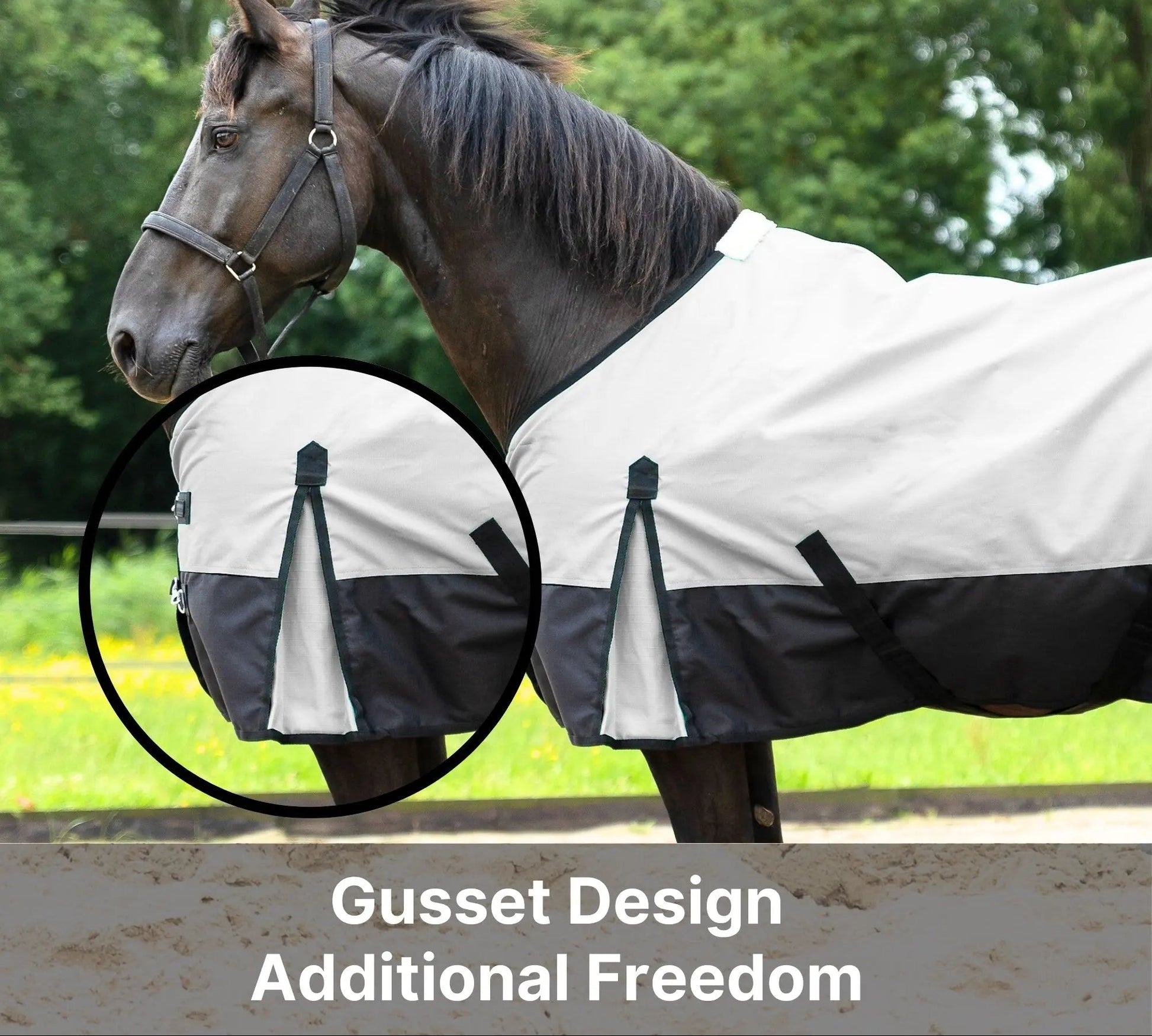 600 Denier Lightweight Waterproof & Breathable Horse Rain Sheet NewEngland Tack