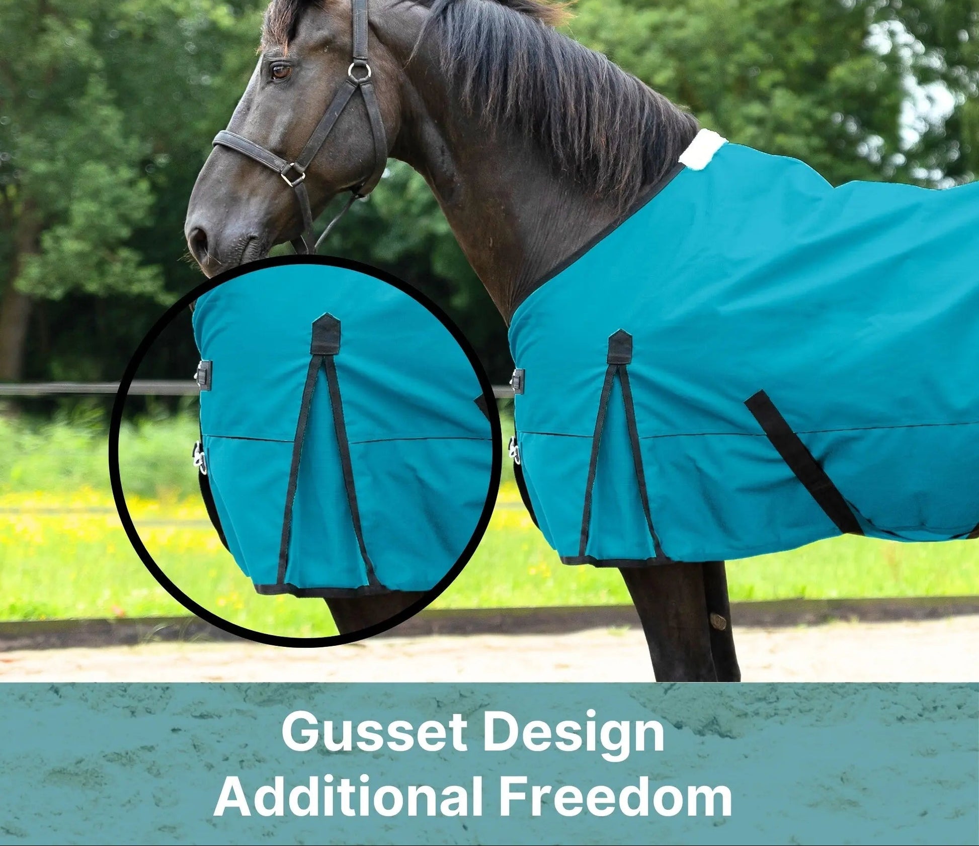 600 Denier Lightweight Waterproof & Breathable Horse Rain Sheet NewEngland Tack