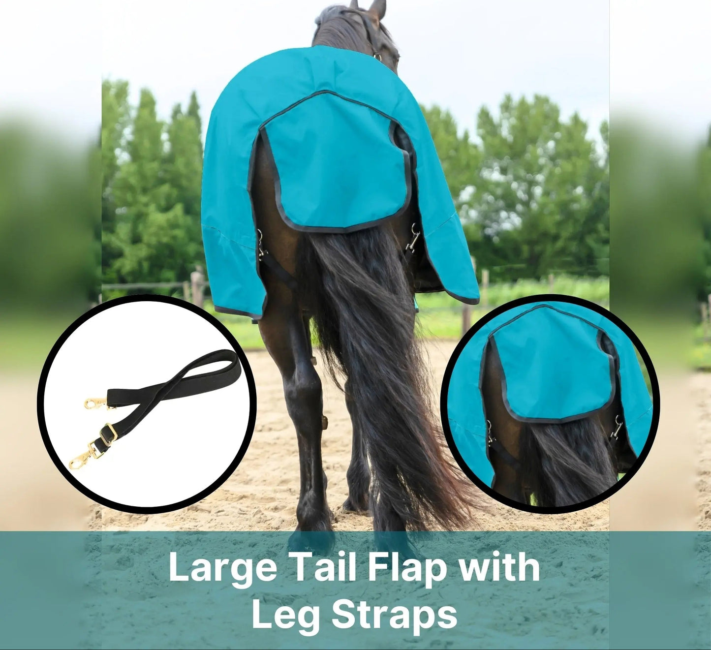 600 Denier Lightweight Waterproof & Breathable Horse Rain Sheet NewEngland Tack