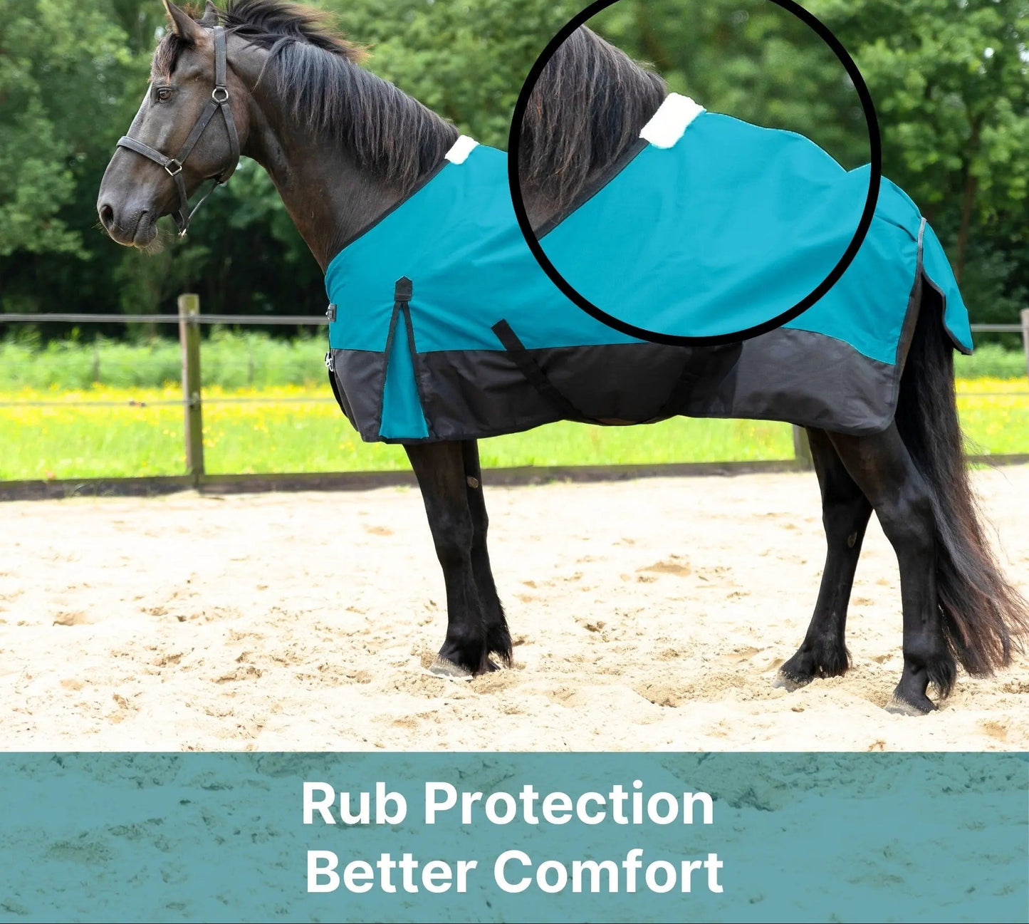 600 Denier Lightweight Waterproof & Breathable Horse Rain Sheet NewEngland Tack