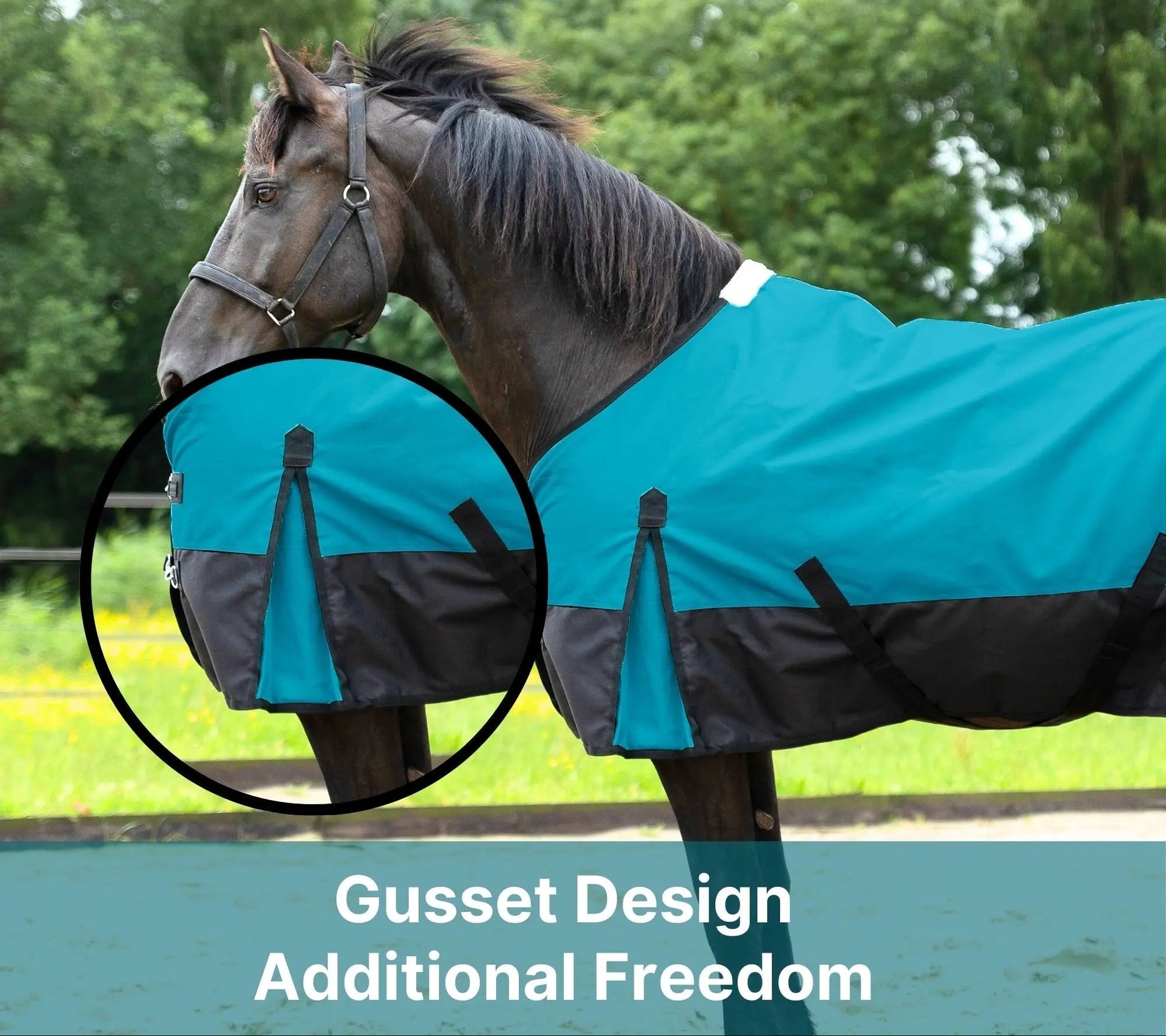 600 Denier Lightweight Waterproof & Breathable Horse Rain Sheet NewEngland Tack