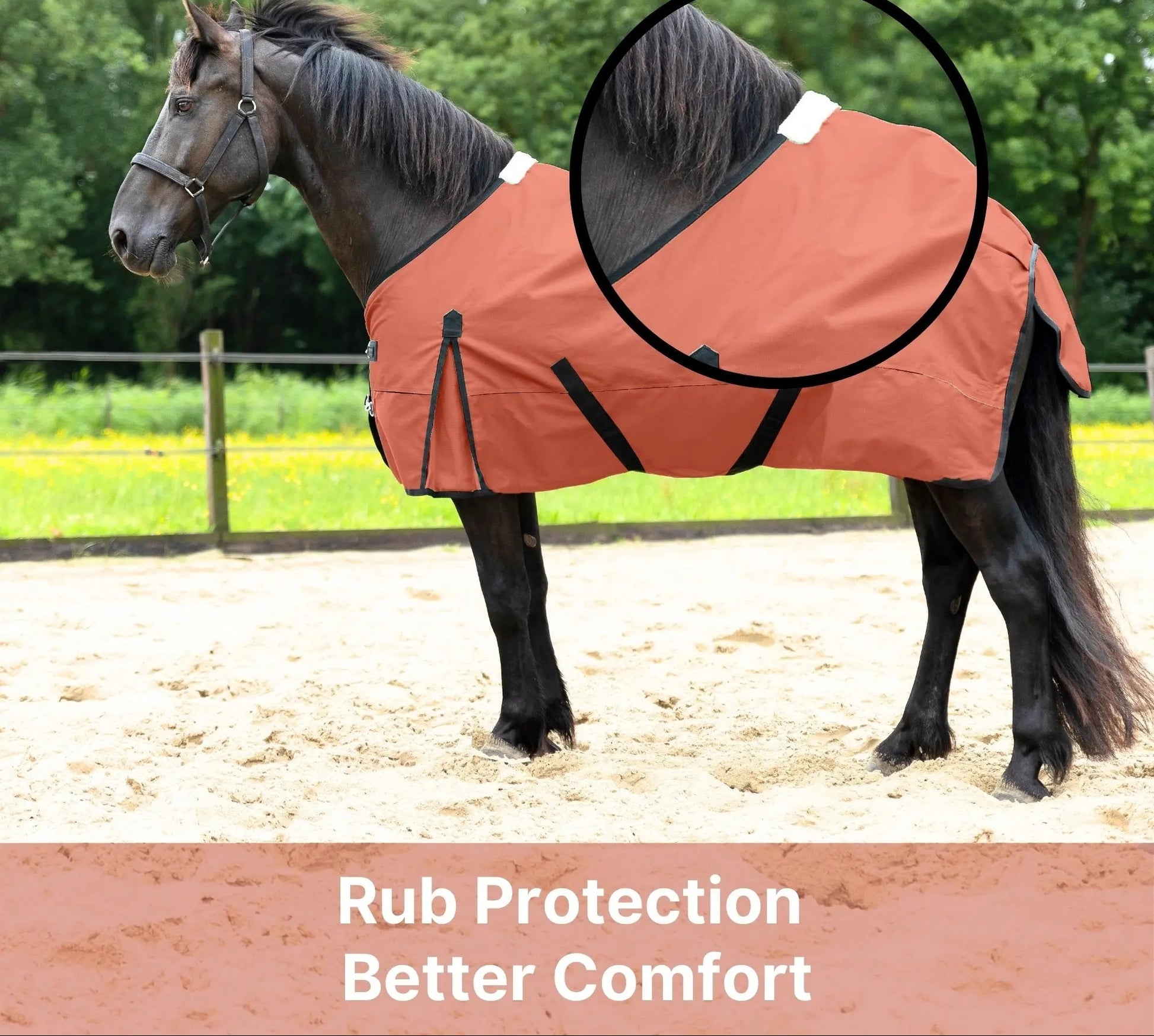 600 Denier Lightweight Waterproof & Breathable Horse Rain Sheet NewEngland Tack