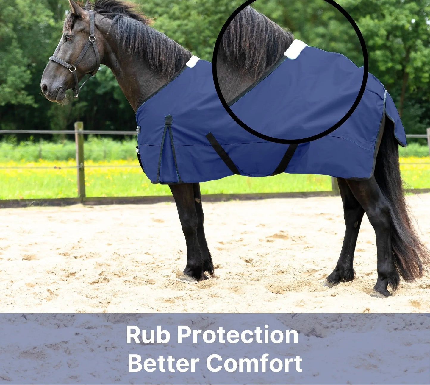 600 Denier Lightweight Waterproof & Breathable Horse Rain Sheet NewEngland Tack