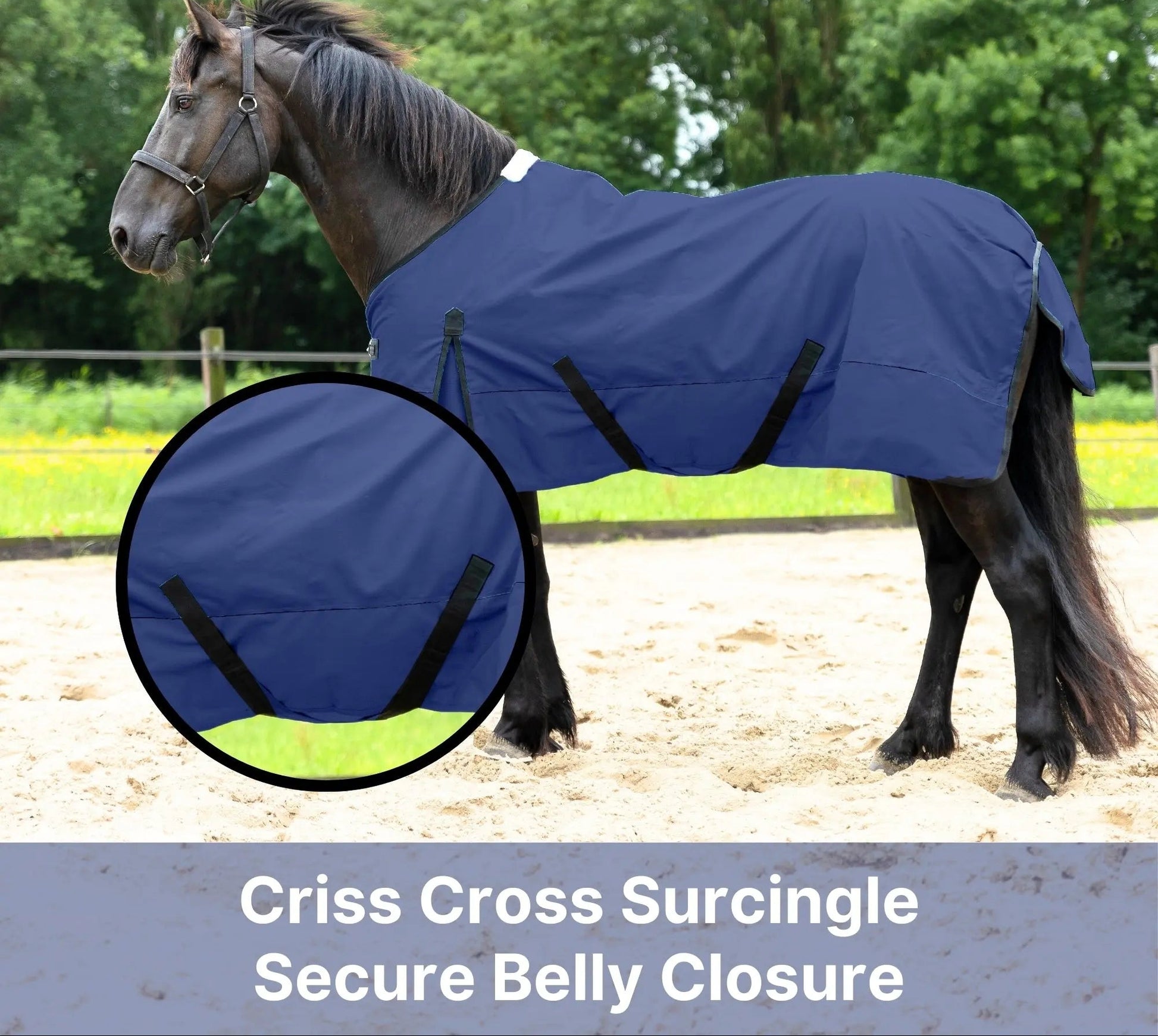 600 Denier Lightweight Waterproof & Breathable Horse Rain Sheet NewEngland Tack