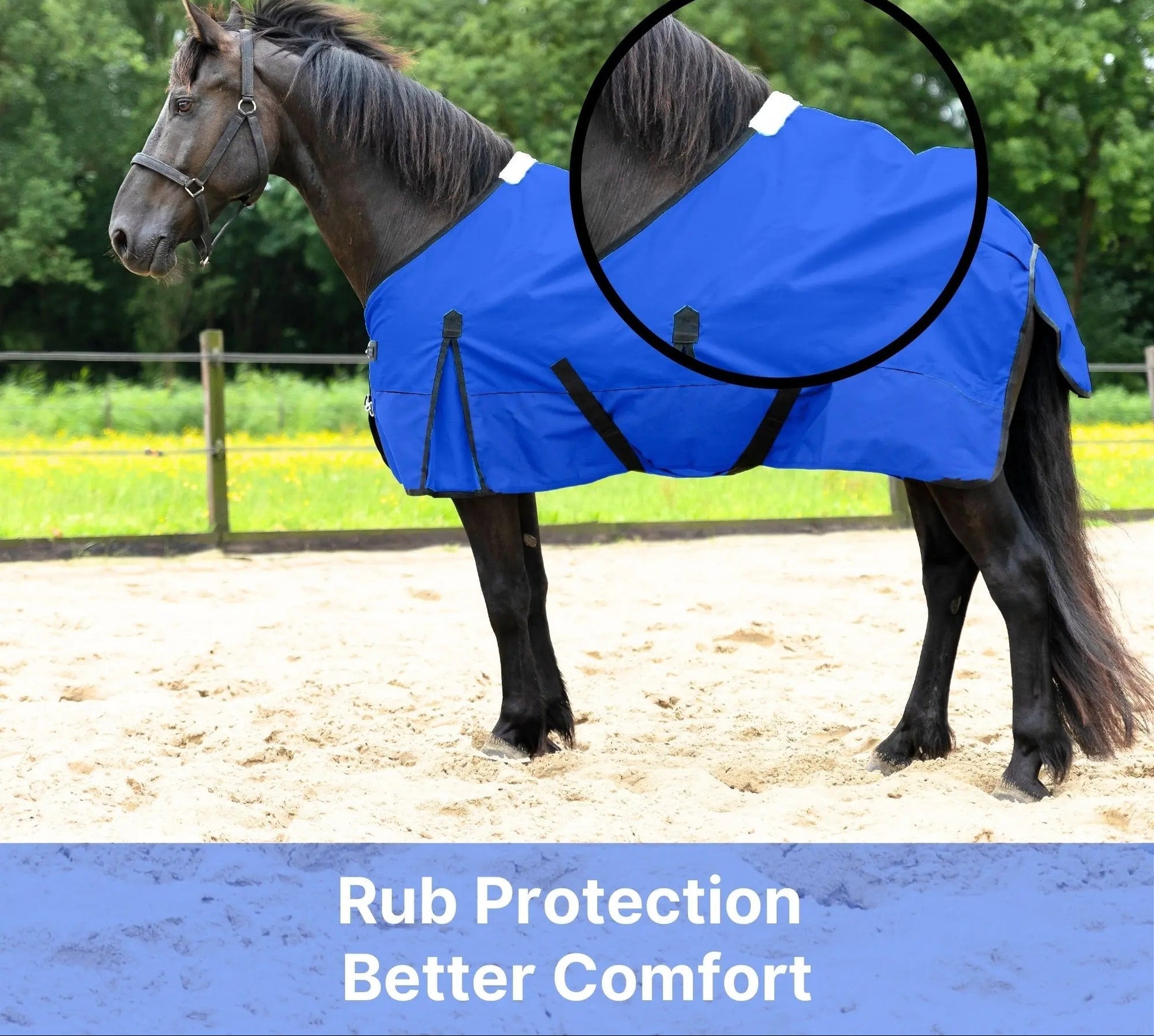 600 Denier Lightweight Waterproof & Breathable Horse Rain Sheet NewEngland Tack