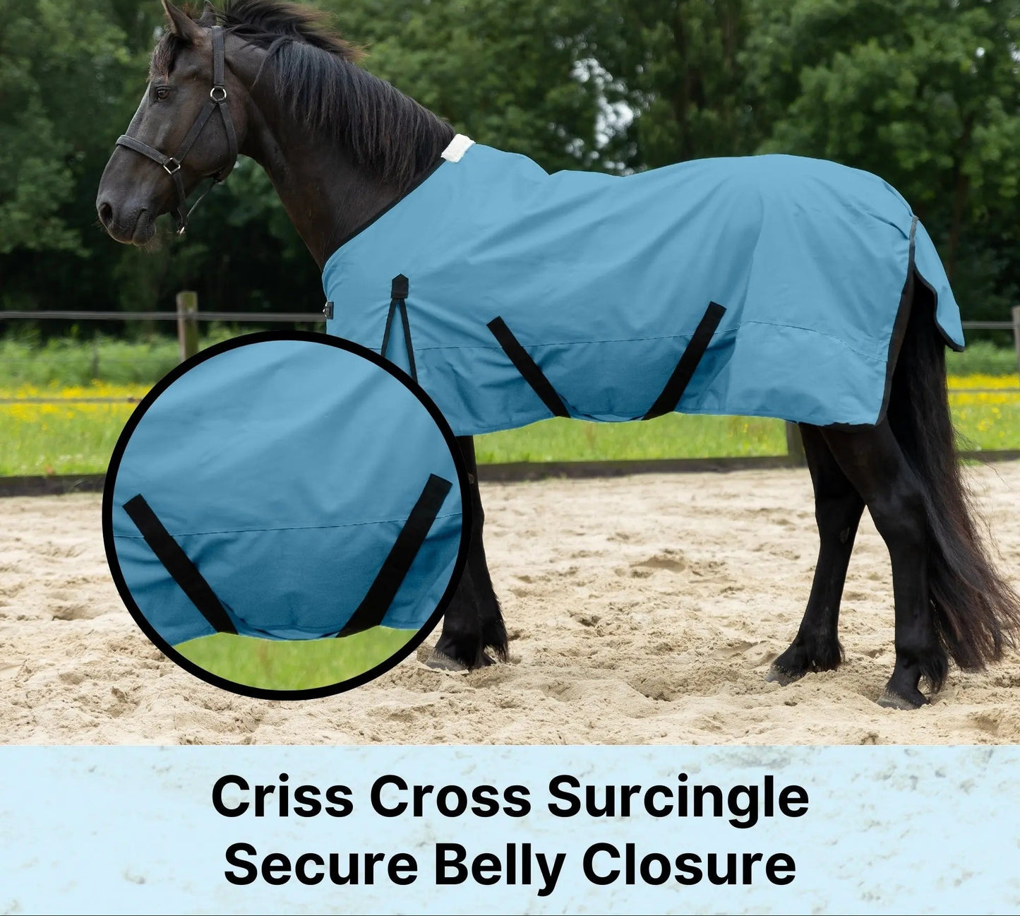 600 Denier Lightweight Waterproof & Breathable Horse Rain Sheet NewEngland Tack