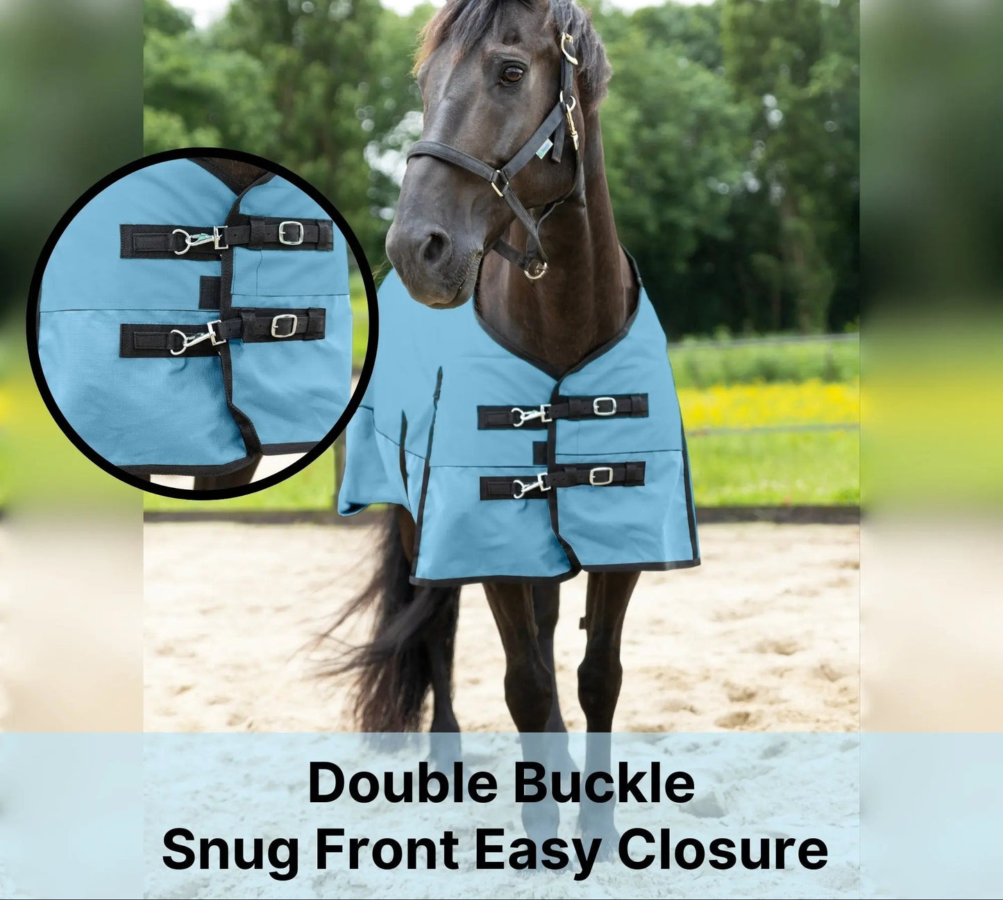 600 Denier Lightweight Waterproof & Breathable Horse Rain Sheet NewEngland Tack