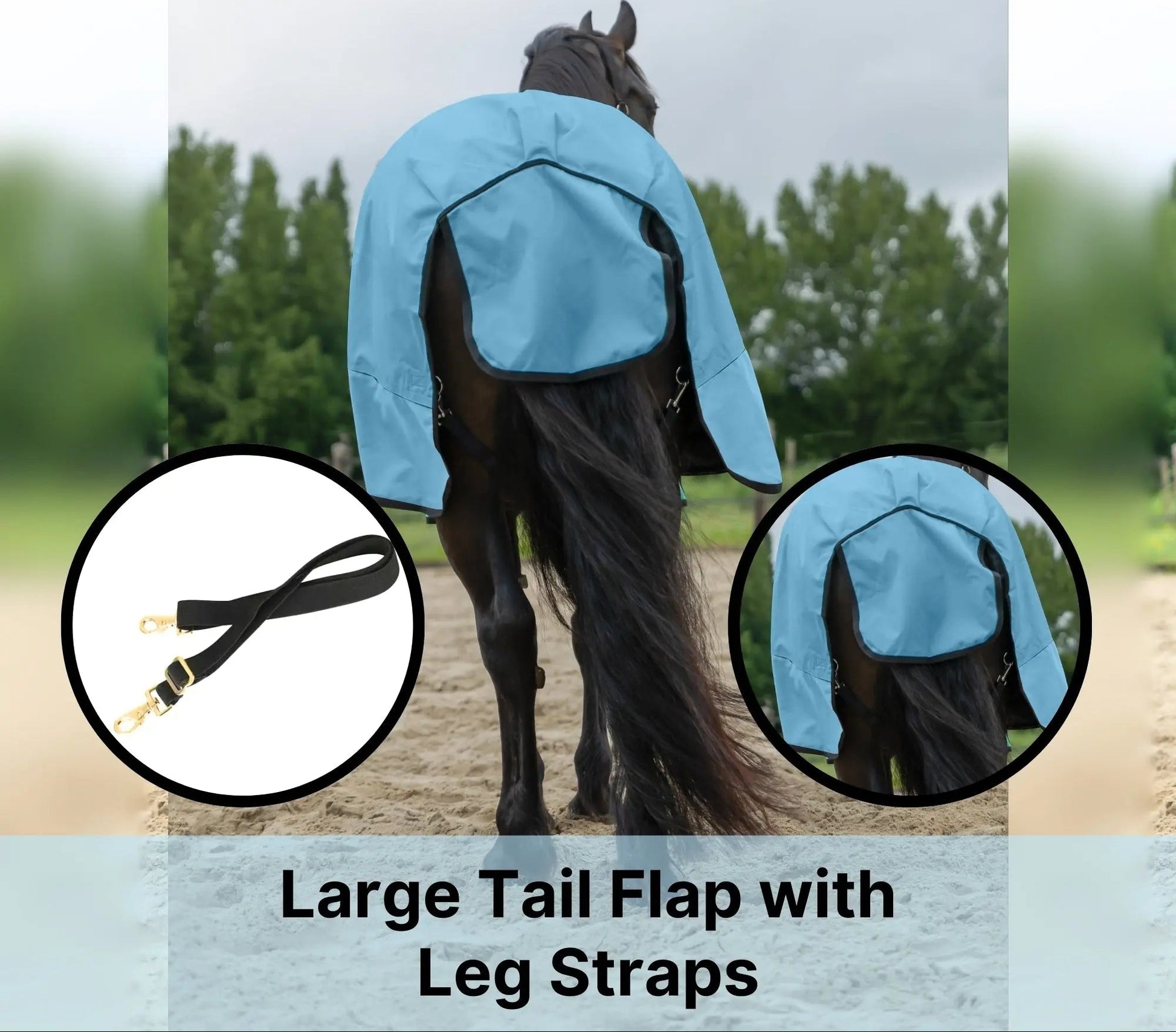 600 Denier Lightweight Waterproof & Breathable Horse Rain Sheet NewEngland Tack