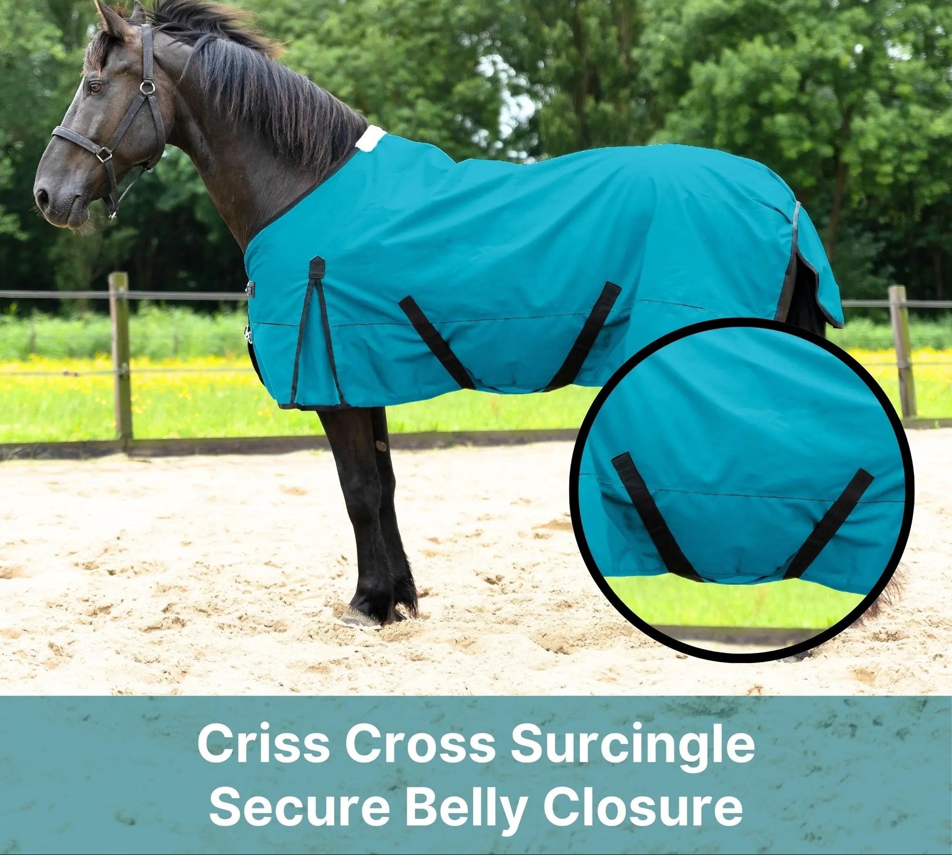 600 Denier Lightweight Waterproof & Breathable Horse Rain Sheet NewEngland Tack