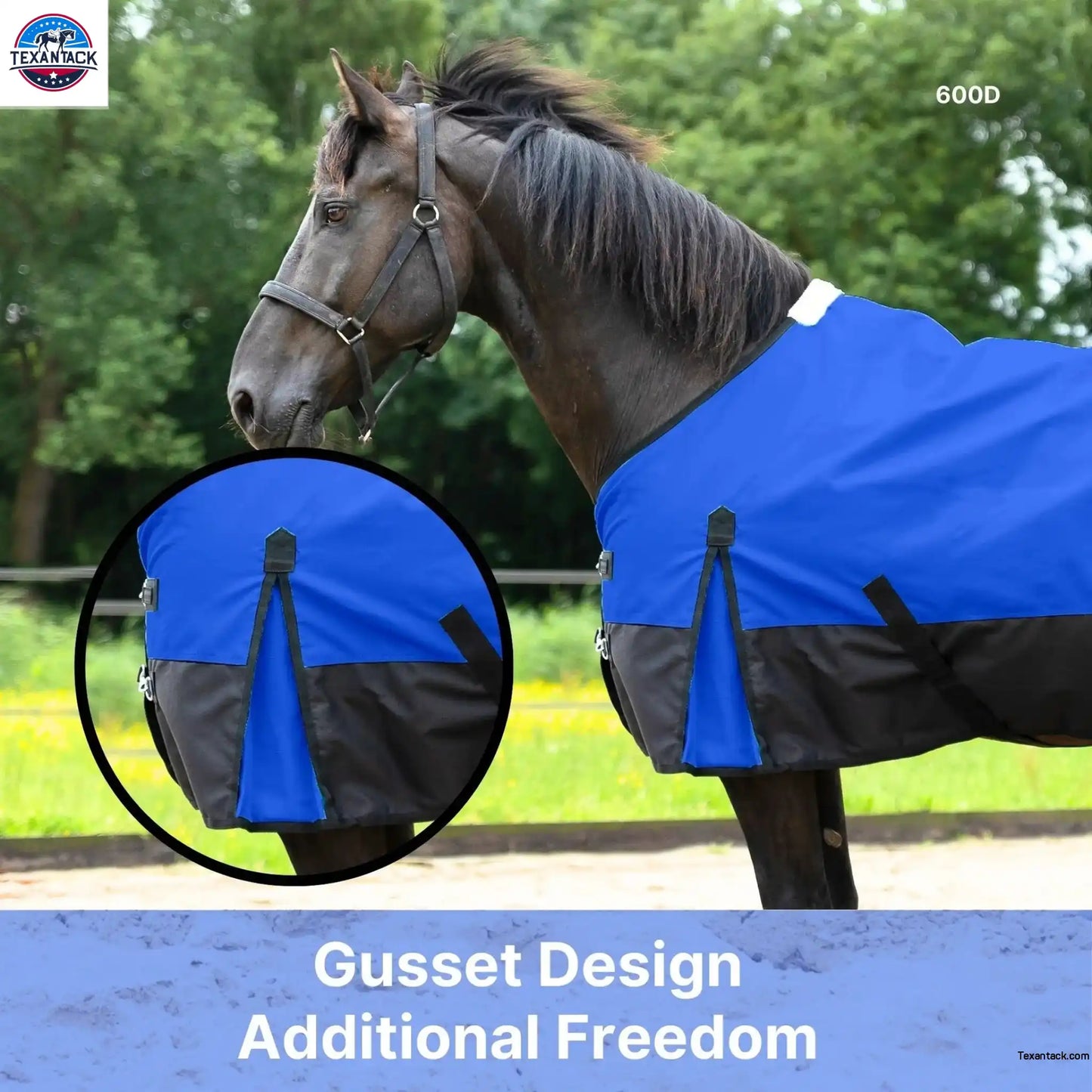 600 Denier Lightweight Waterproof & Breathable Horse Rain Sheet NewEngland Tack