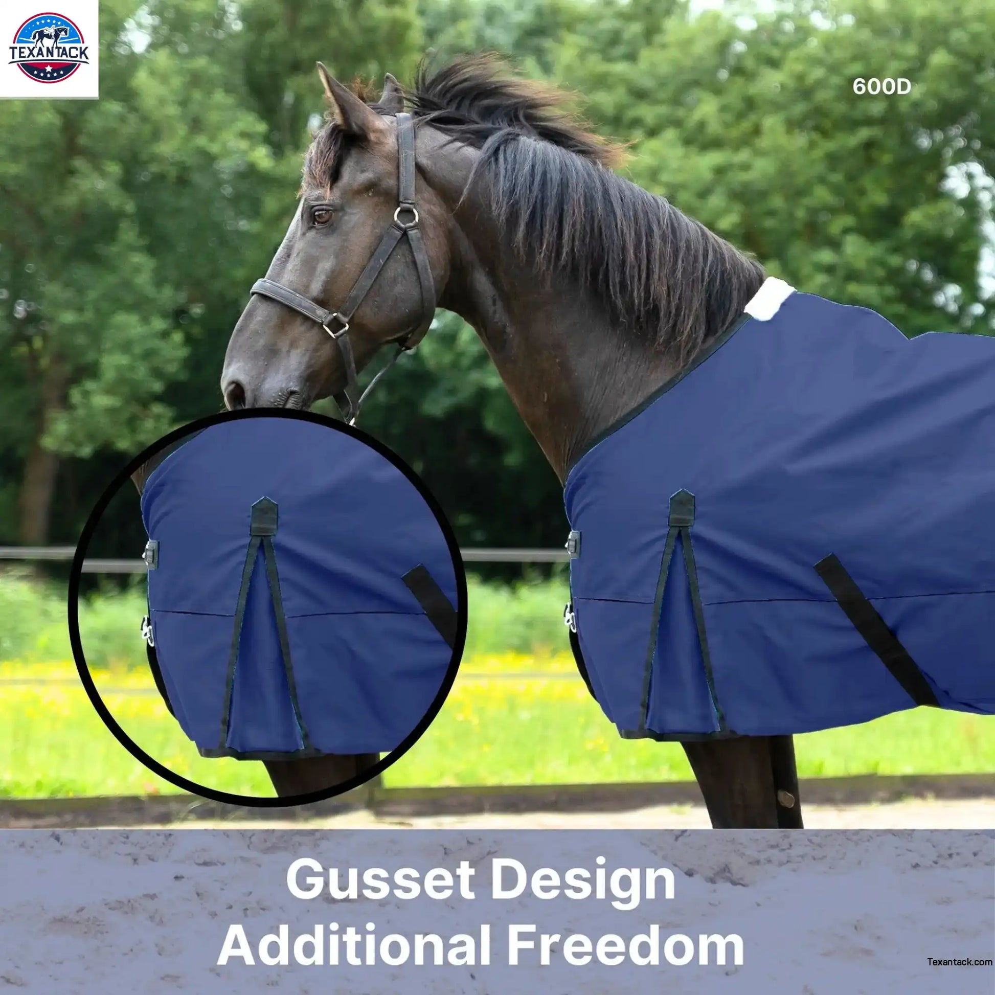 600 Denier Lightweight Waterproof & Breathable Horse Rain Sheet NewEngland Tack