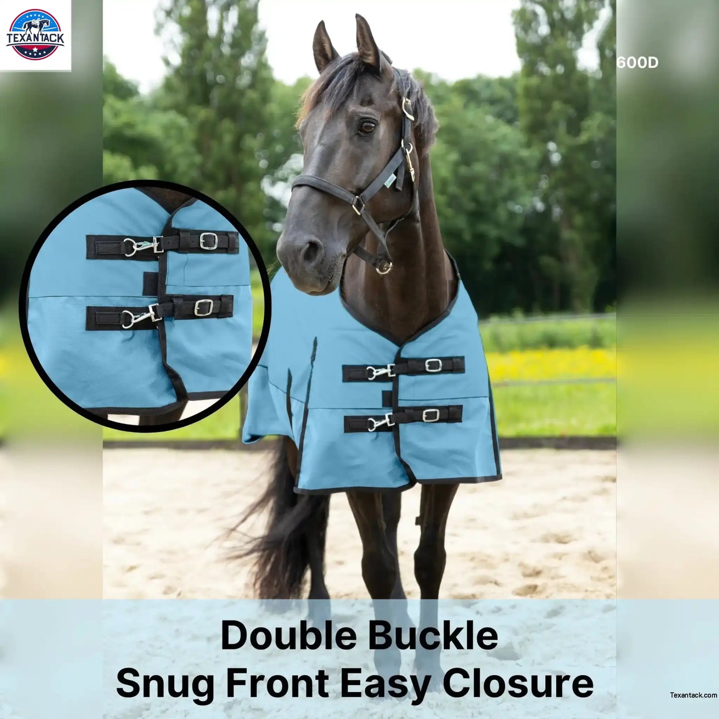 600 Denier Lightweight Waterproof & Breathable Horse Rain Sheet NewEngland Tack