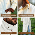 RESISTANCE Western Long Old Cowboy Canvas Jacket - Range wear Canvas Duster Coat TEXANTACK