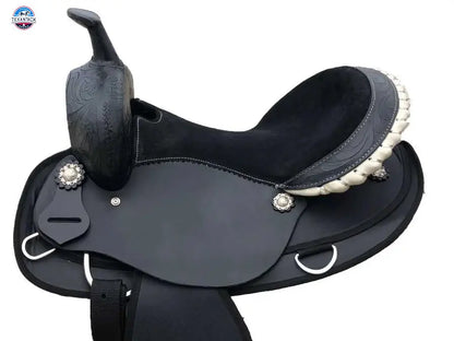 Resistance Pleasure Trail Western Saddle with Suede Seat TEXANTACK