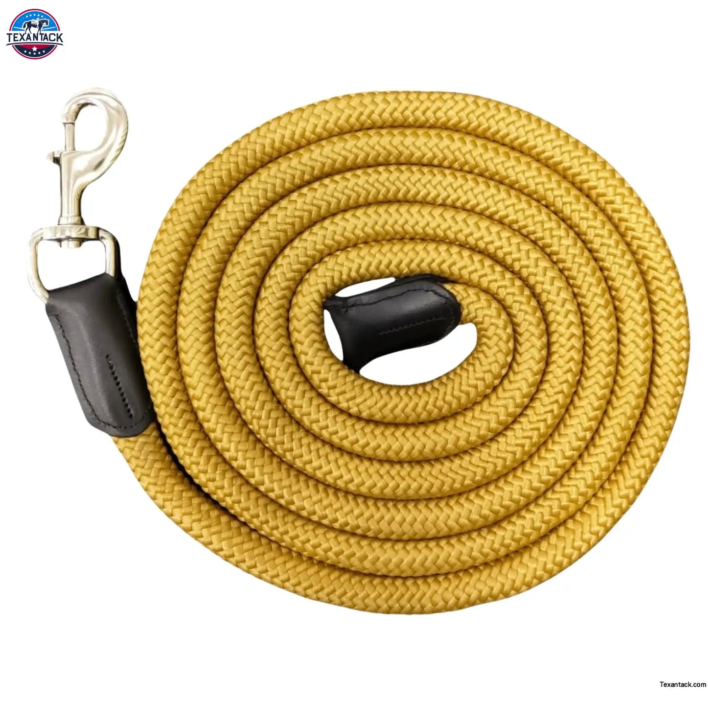 9FT Nylon Horse Halter Lead Rope with Bull Nose Snap – 3/4 Inch Thick, Strong & Comfortable for Training NewEngland Tack