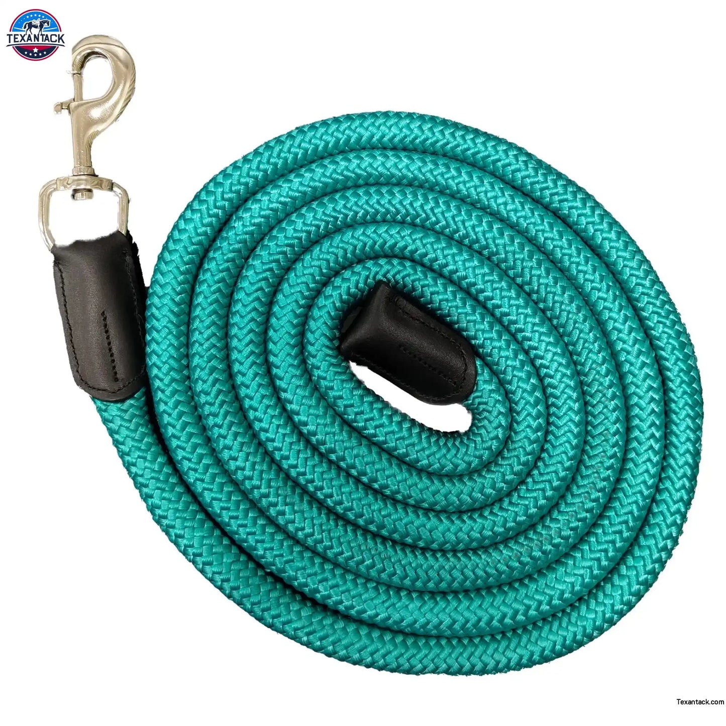 9FT Nylon Horse Halter Lead Rope with Bull Nose Snap – 3/4 Inch Thick, Strong & Comfortable for Training NewEngland Tack