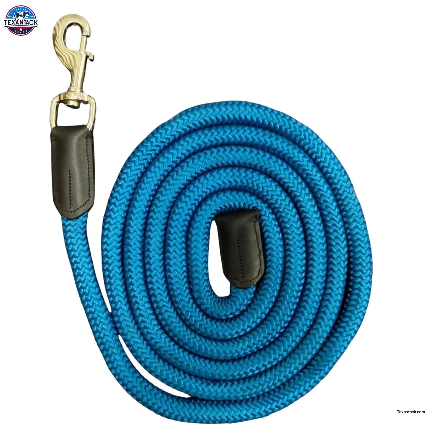 9FT Nylon Horse Halter Lead Rope with Bull Nose Snap – 3/4 Inch Thick, Strong & Comfortable for Training NewEngland Tack