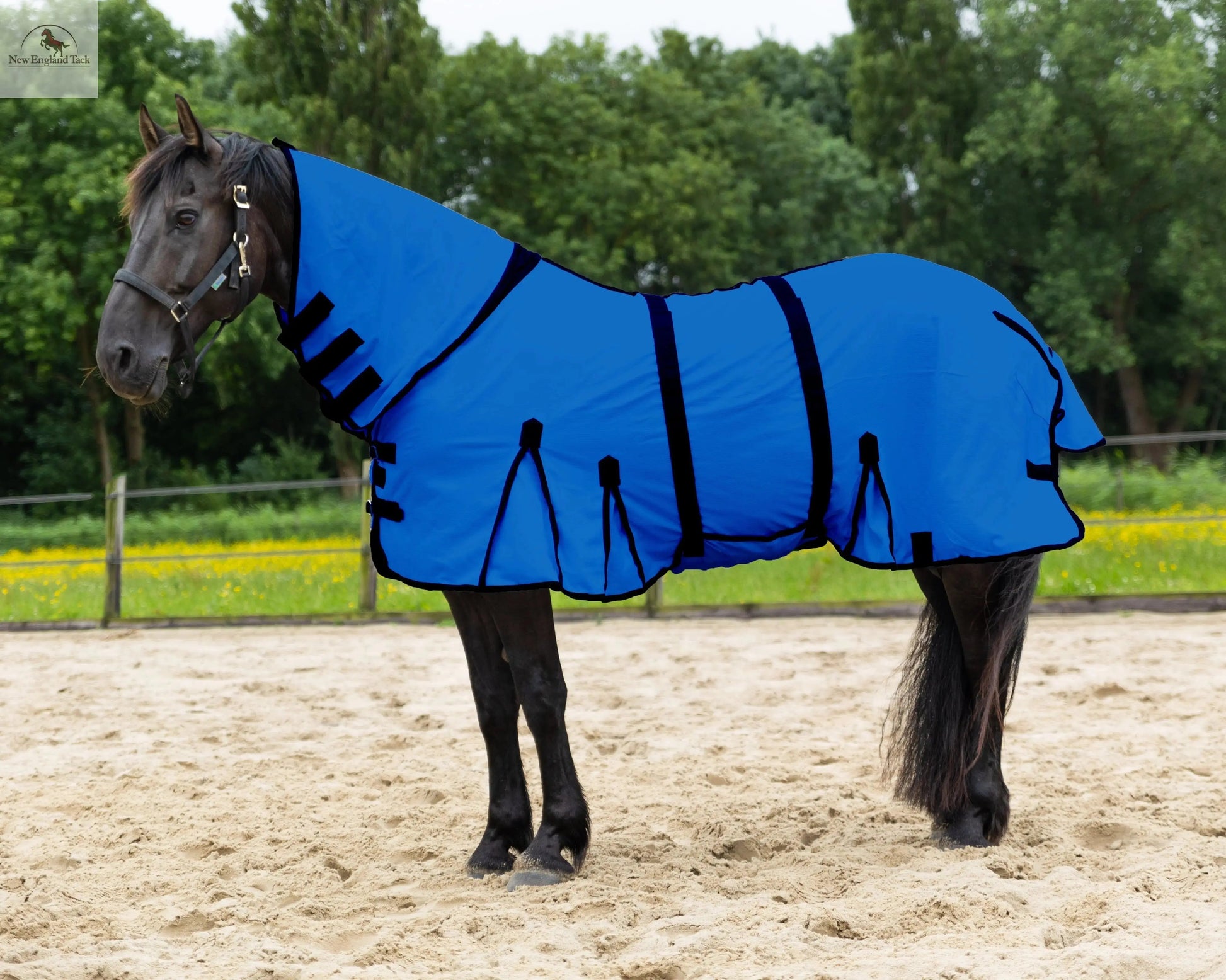  Durable Mesh Combo Fly Summer Sheet with Belly Guard and Combo Neck Cover