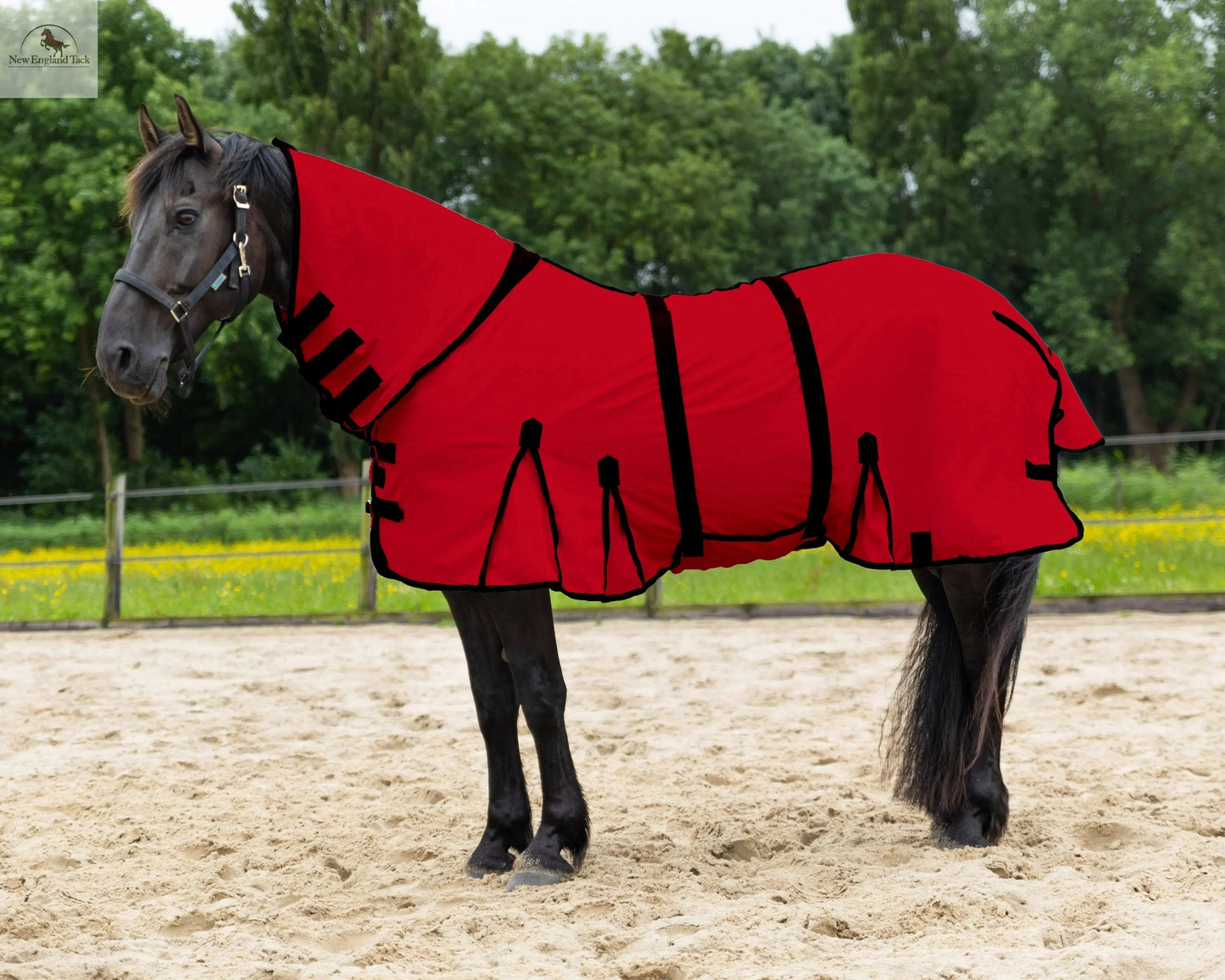  Durable Mesh Combo Fly Summer Sheet with Belly Guard and Combo Neck Cover