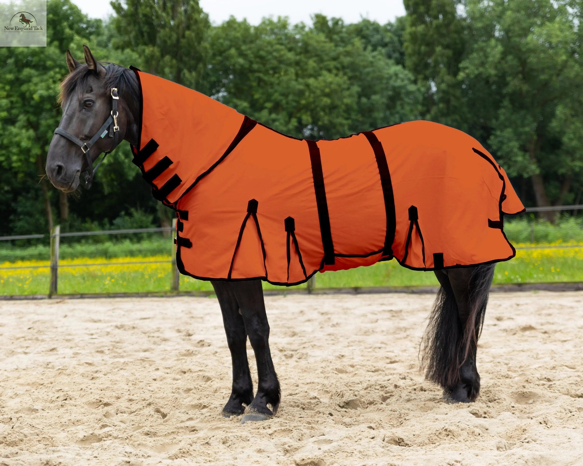 Durable Mesh Combo Fly Summer Sheet with Belly Guard and Combo Neck Cover