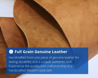 RESISTANCE Western Cowboy Cowgirl Belts For Women With Big Buckle, Plus Size Women's Brown Western Belt NewEngland Tack